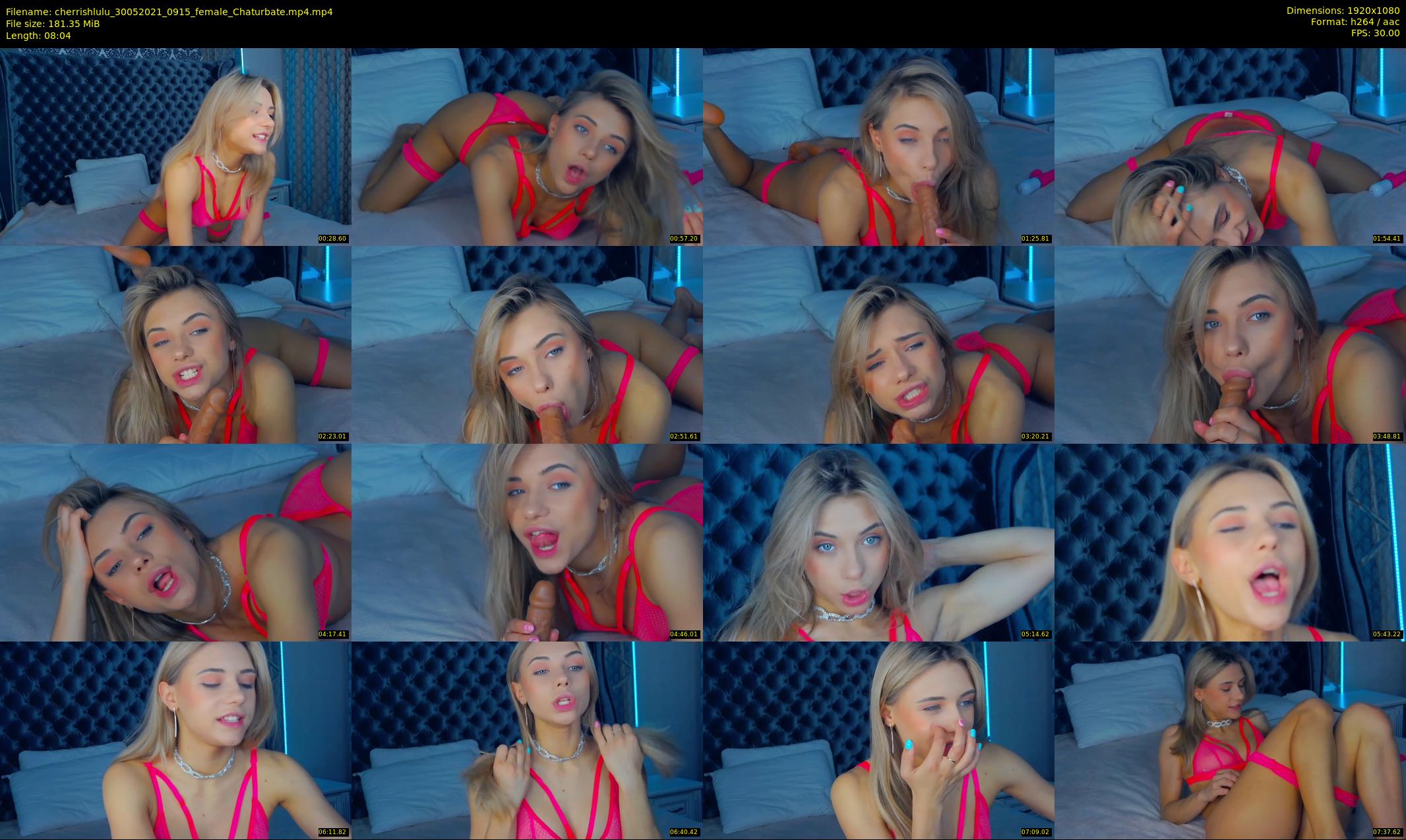 cherrishlulu — 9 minute Chaturbate female cam show recording, 1080p, May 30, 2021