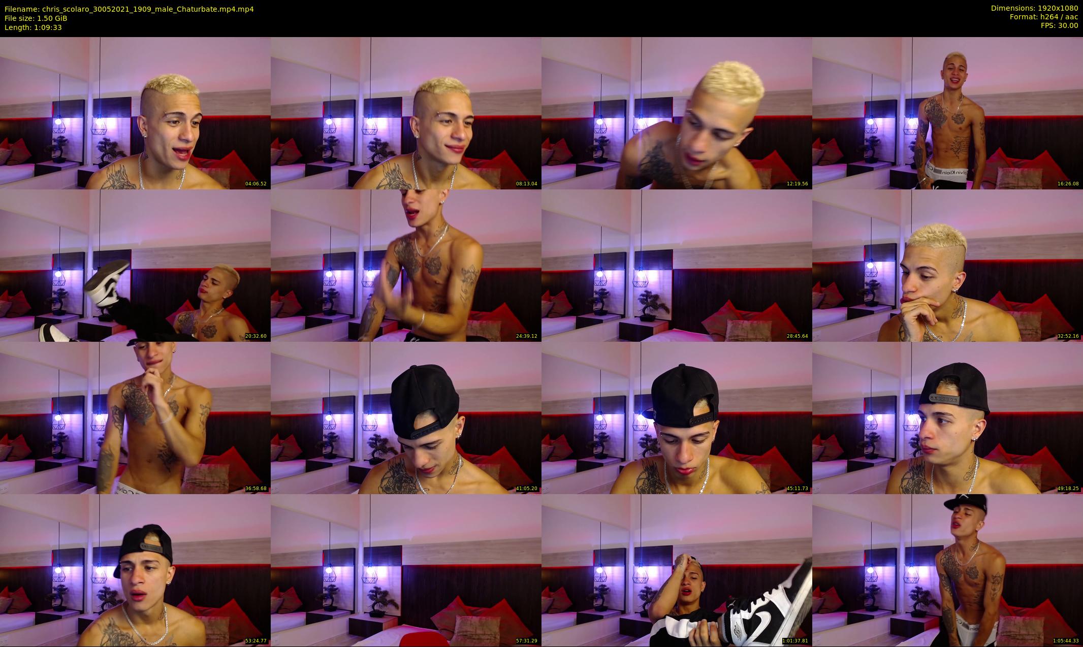 chris_scolaro — 70 minute Chaturbate male cam show recording, 1080p, May 30, 2021