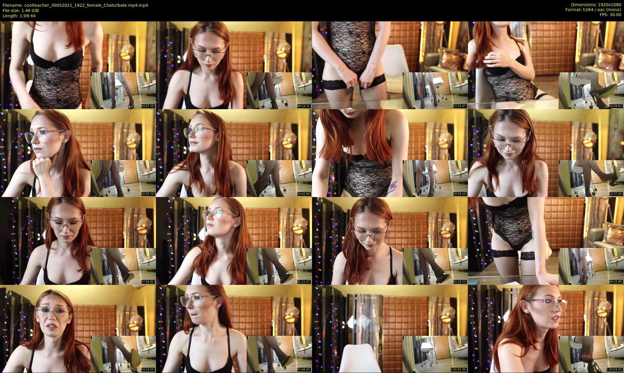 coolteacher — 70 minute Chaturbate female cam show recording, 1080p, May 30, 2021
