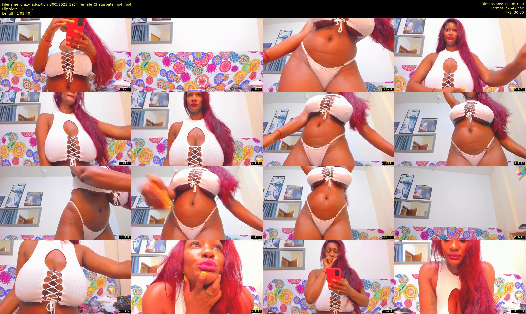 crazy_addixtion — 64 minute Chaturbate female cam show recording, 1080p, May 30, 2021