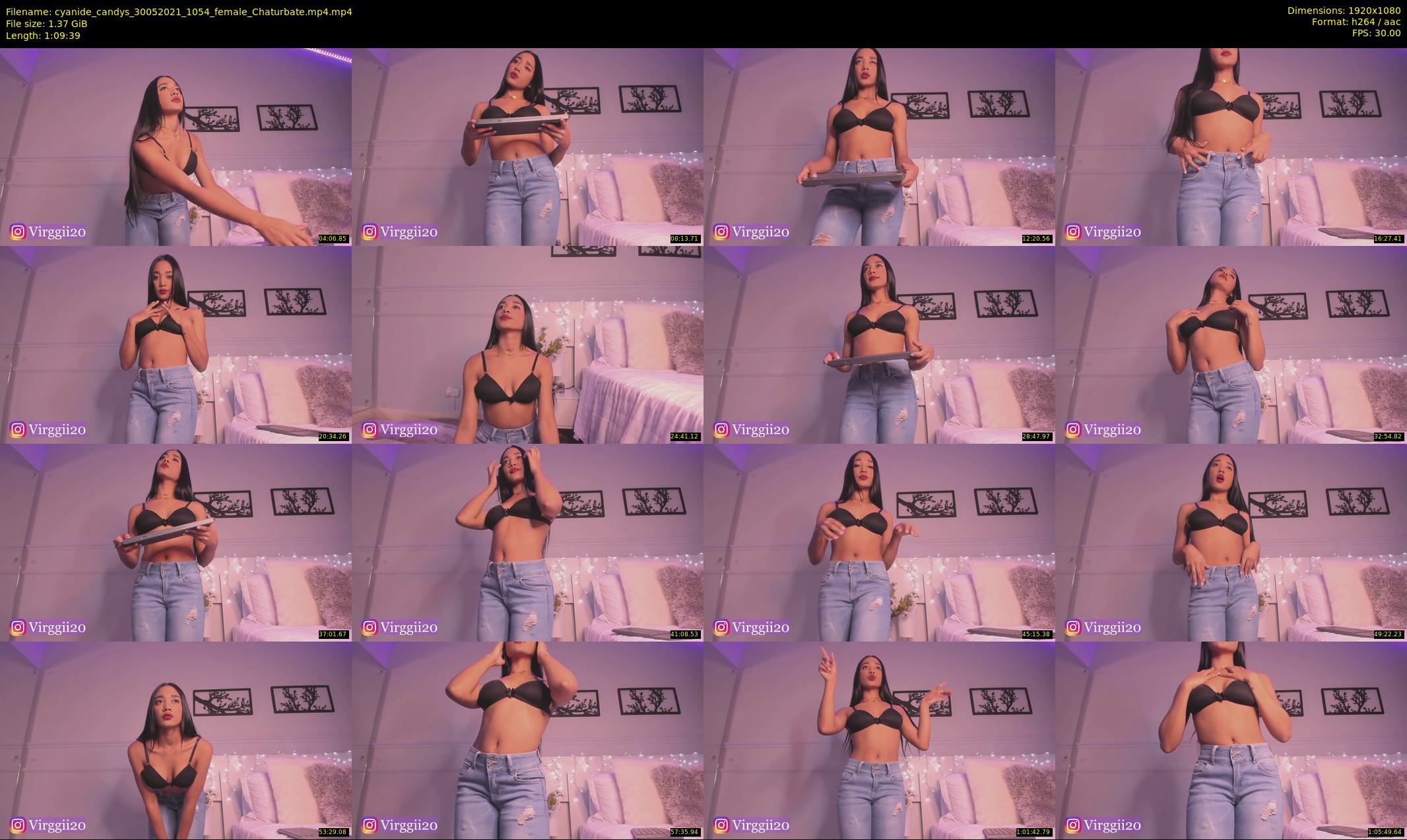 cyanide_candys — 70 minute Chaturbate female cam show recording, 1080p, May 30, 2021