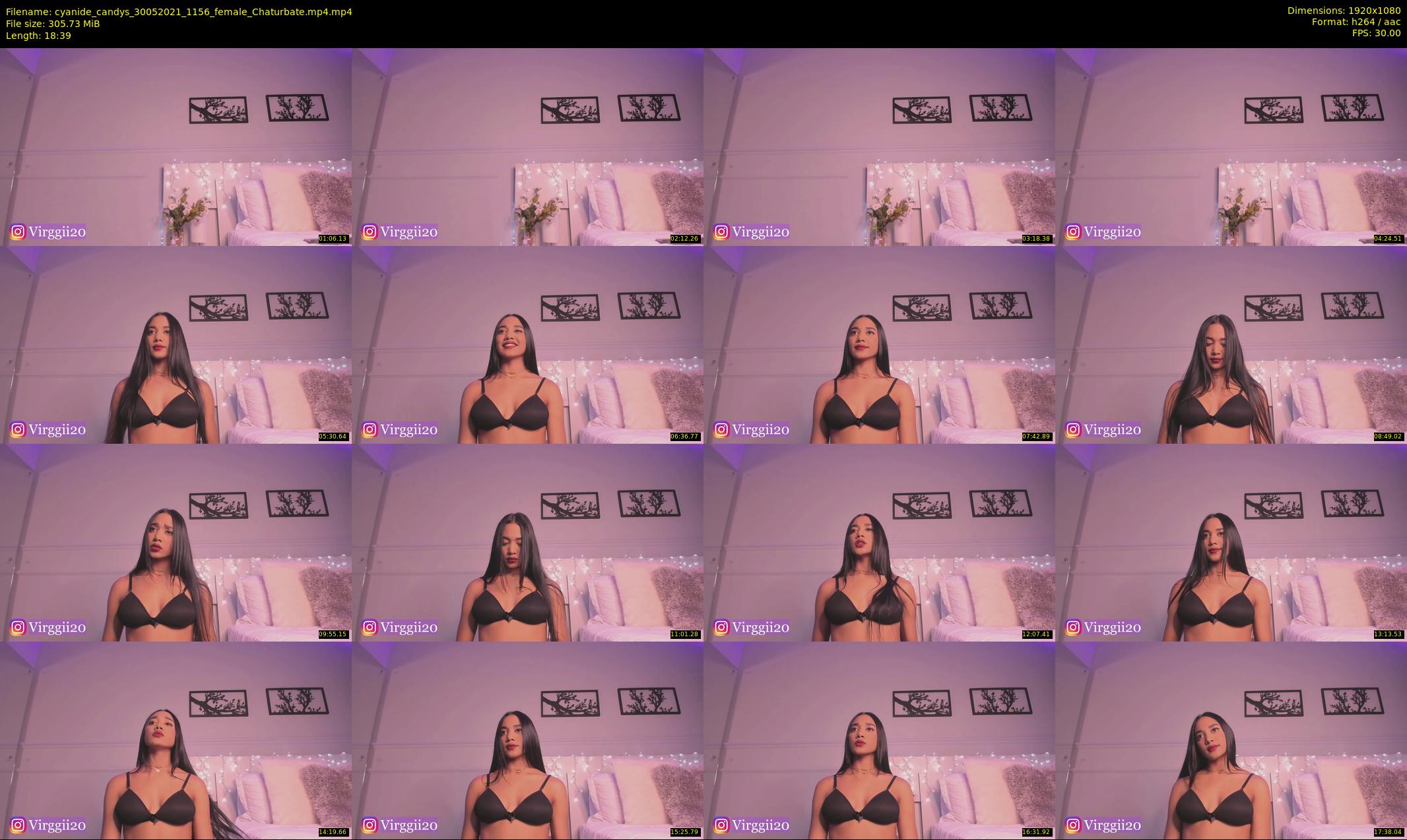 cyanide_candys — 19 minute Chaturbate female cam show recording, 1080p, May 30, 2021