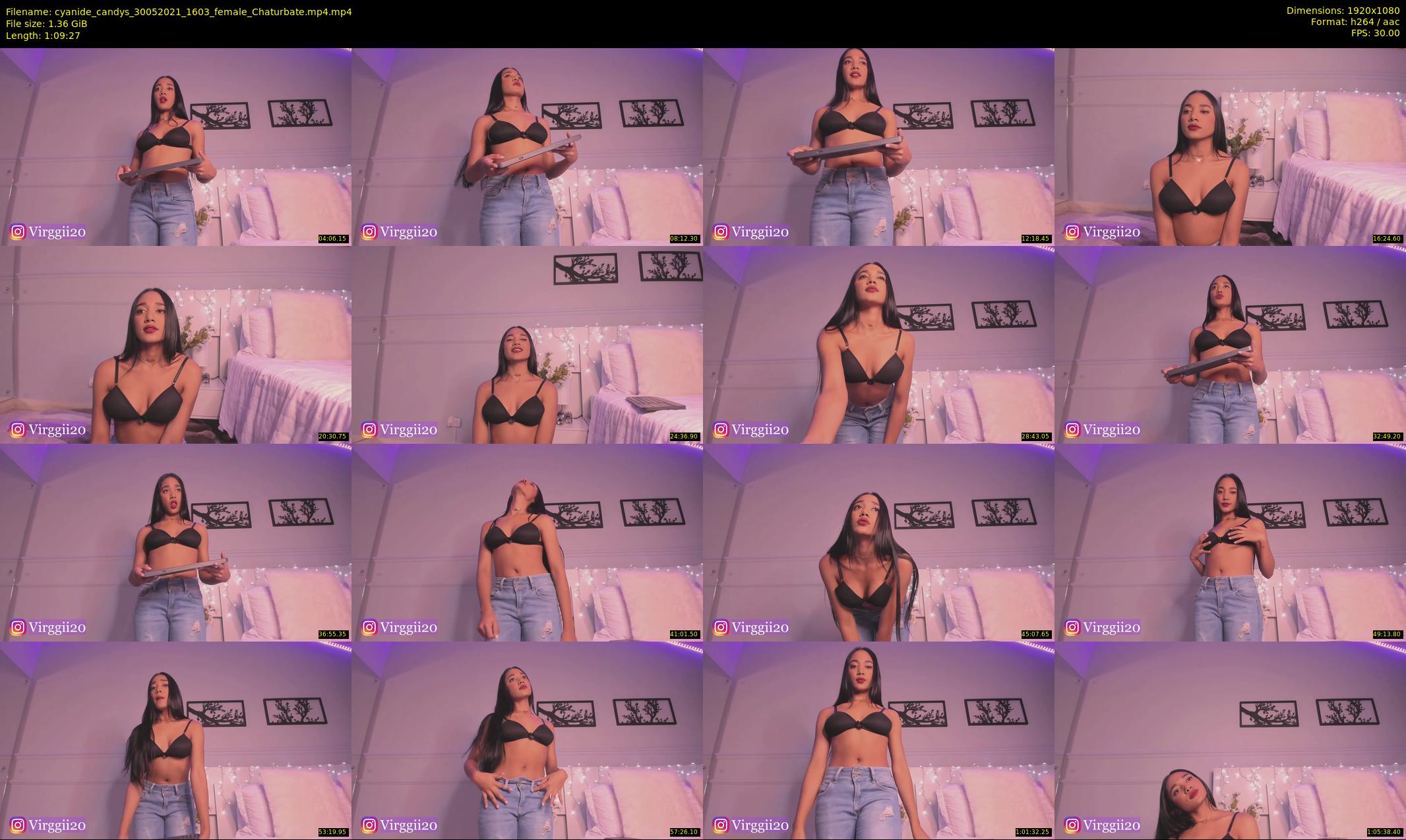 cyanide_candys — 70 minute Chaturbate female cam show recording, 1080p, May 30, 2021
