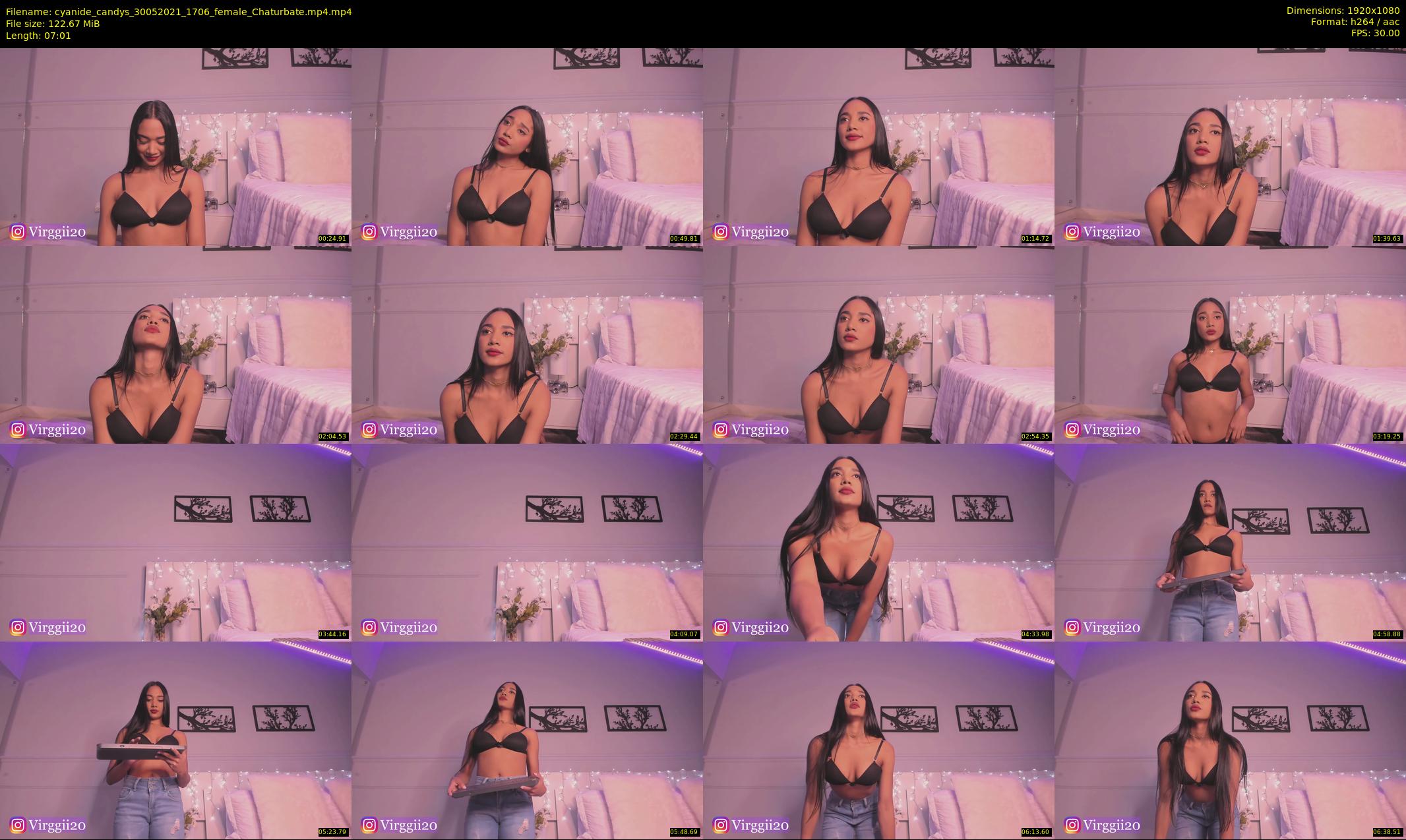 cyanide_candys — 8 minute Chaturbate female cam show recording, 1080p, May 30, 2021