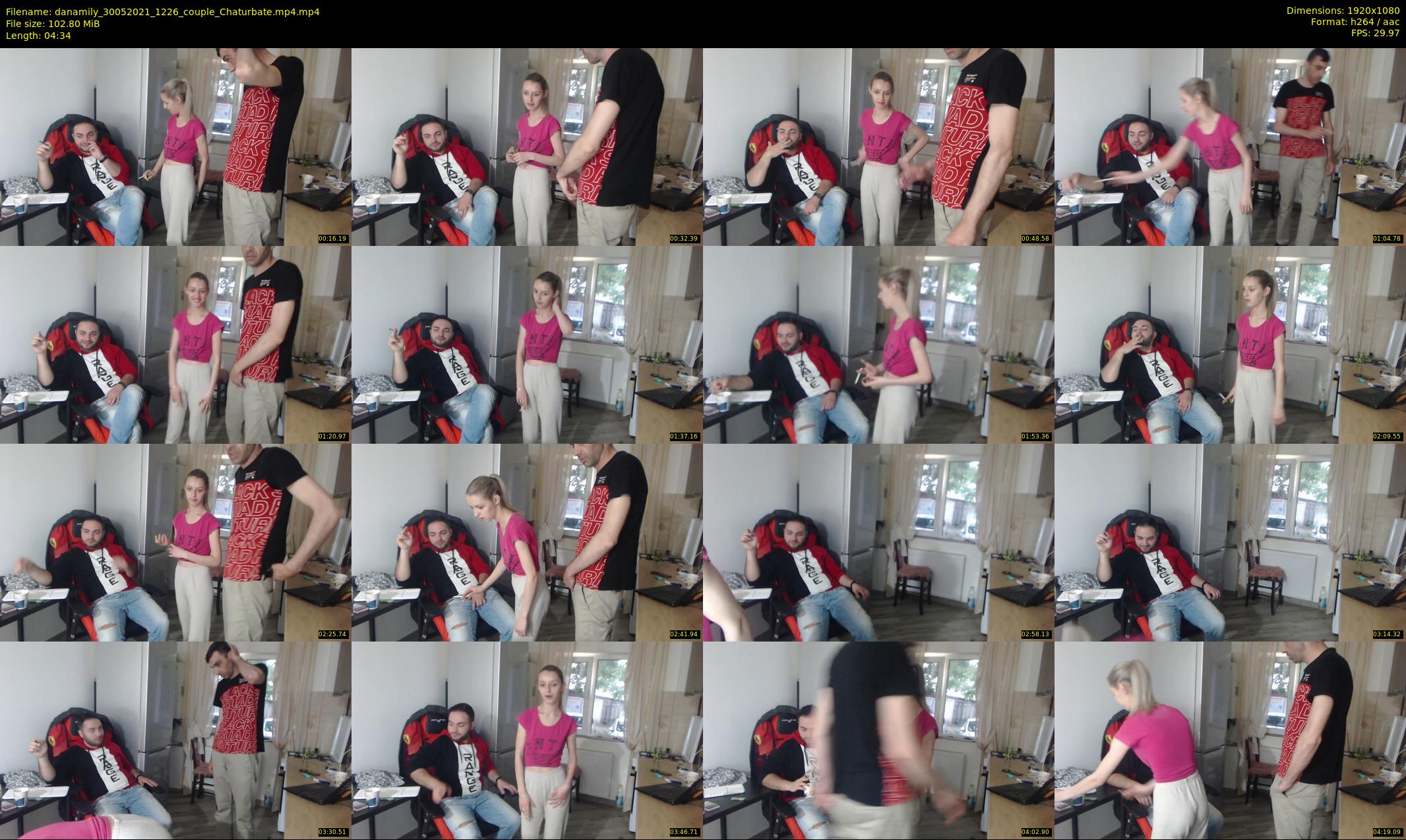 danamily — 5 minute Chaturbate female cam show recording, 1080p, May 30, 2021