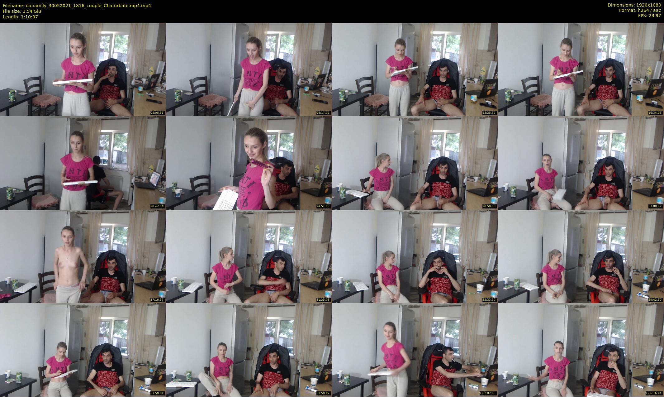 danamily — 71 minute Chaturbate female cam show recording, 1080p, May 30, 2021