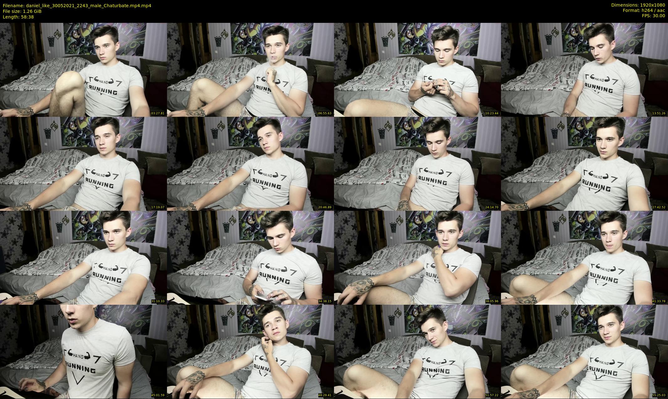 daniel_like — 59 minute Chaturbate male cam show recording, 1080p, May 30, 2021