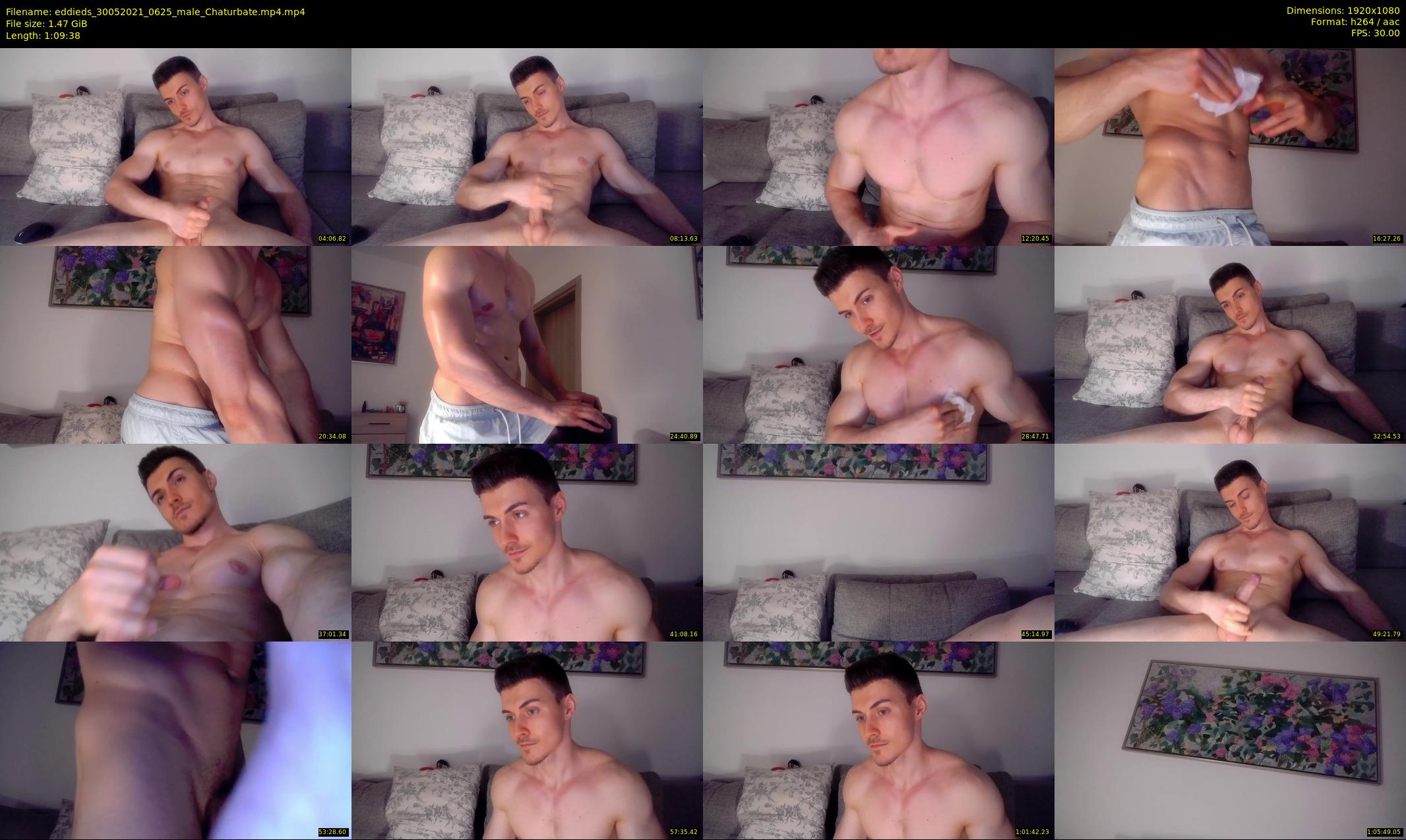 eddieds — 70 minute Chaturbate male cam show recording, 1080p, May 30, 2021