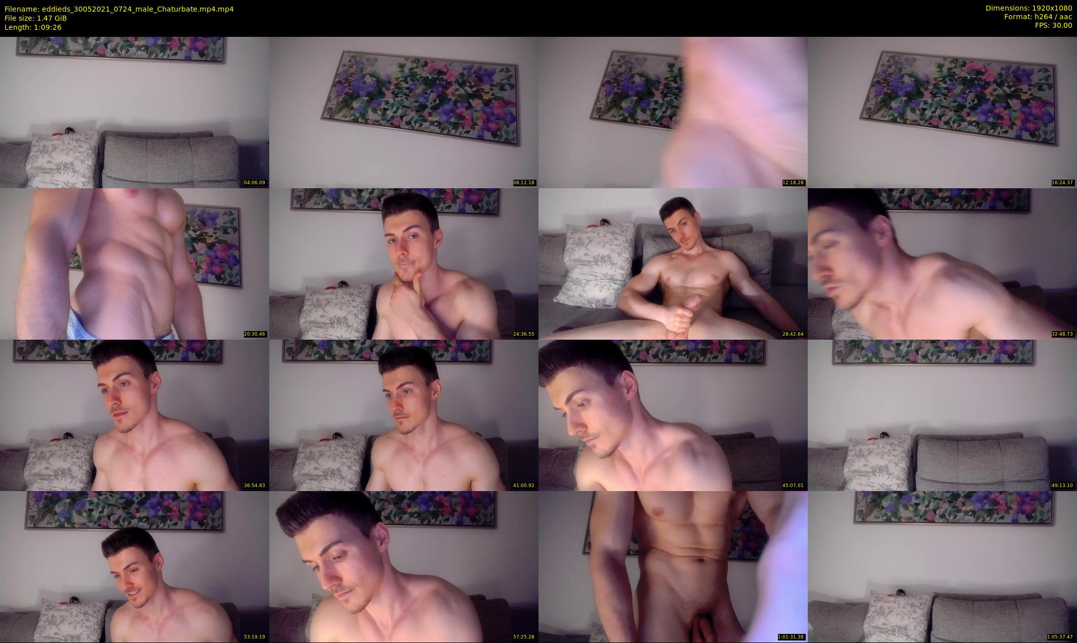eddieds — 70 minute Chaturbate male cam show recording, 1080p, May 30, 2021