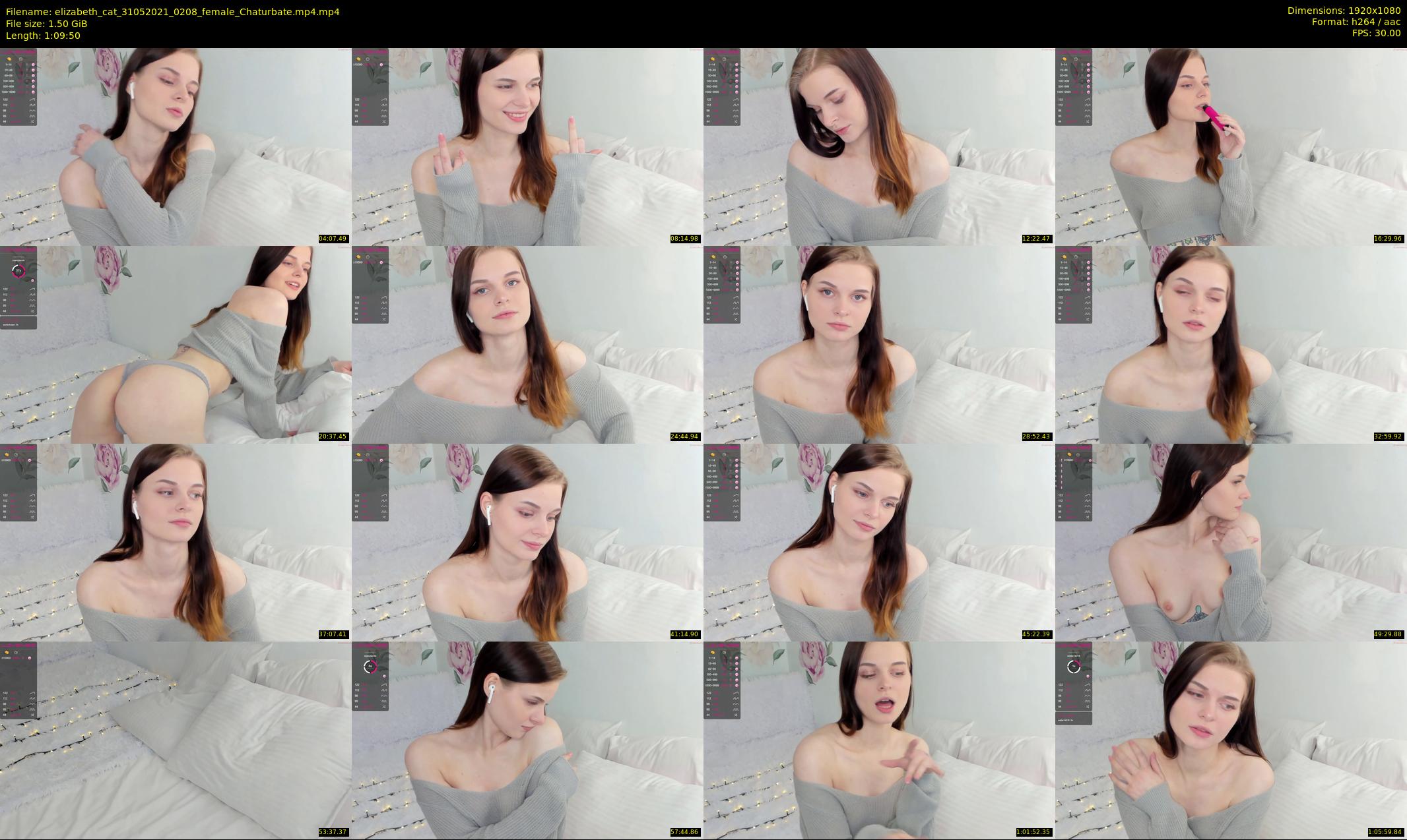 elizabeth_cat — 70 minute Chaturbate female cam show recording, 1080p, May 31, 2021