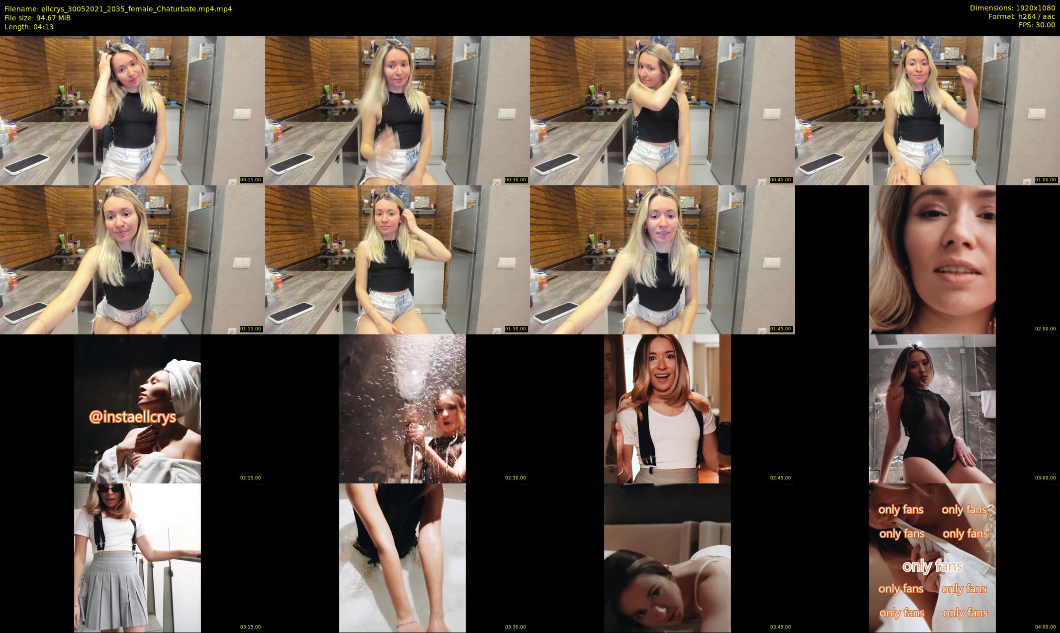 ellcrys — 5 minute Chaturbate couple cam show recording, 1080p, May 30, 2021