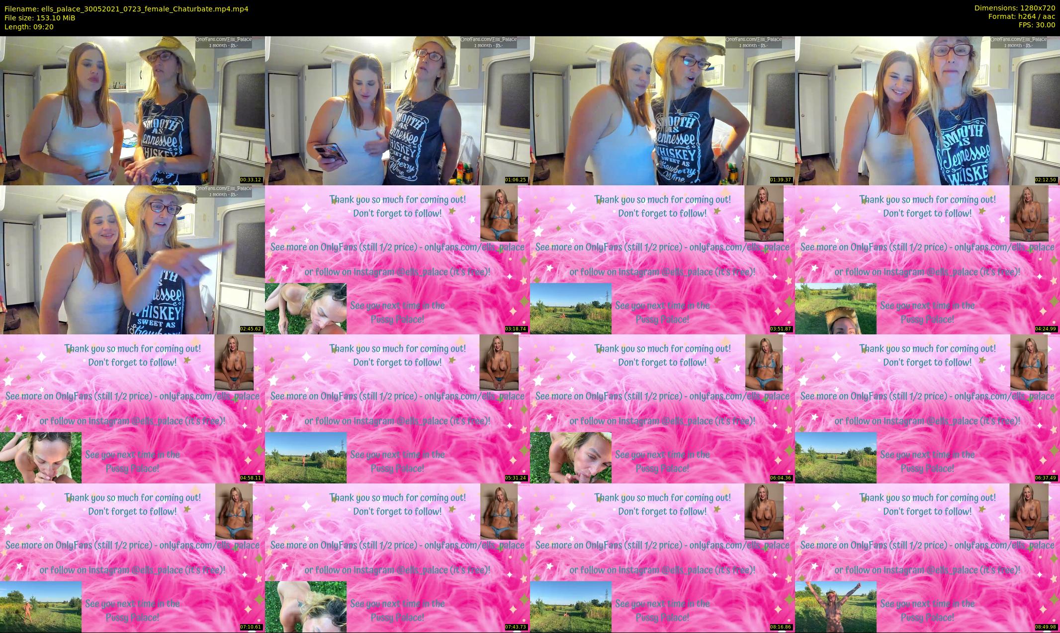 ells_palace — 10 minute Chaturbate female cam show recording, 720p, May 30, 2021