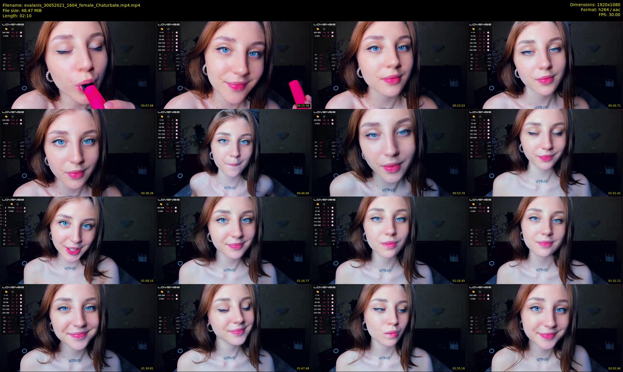 evalanis — 3 minute Chaturbate couple cam show recording, 1080p, May 30, 2021