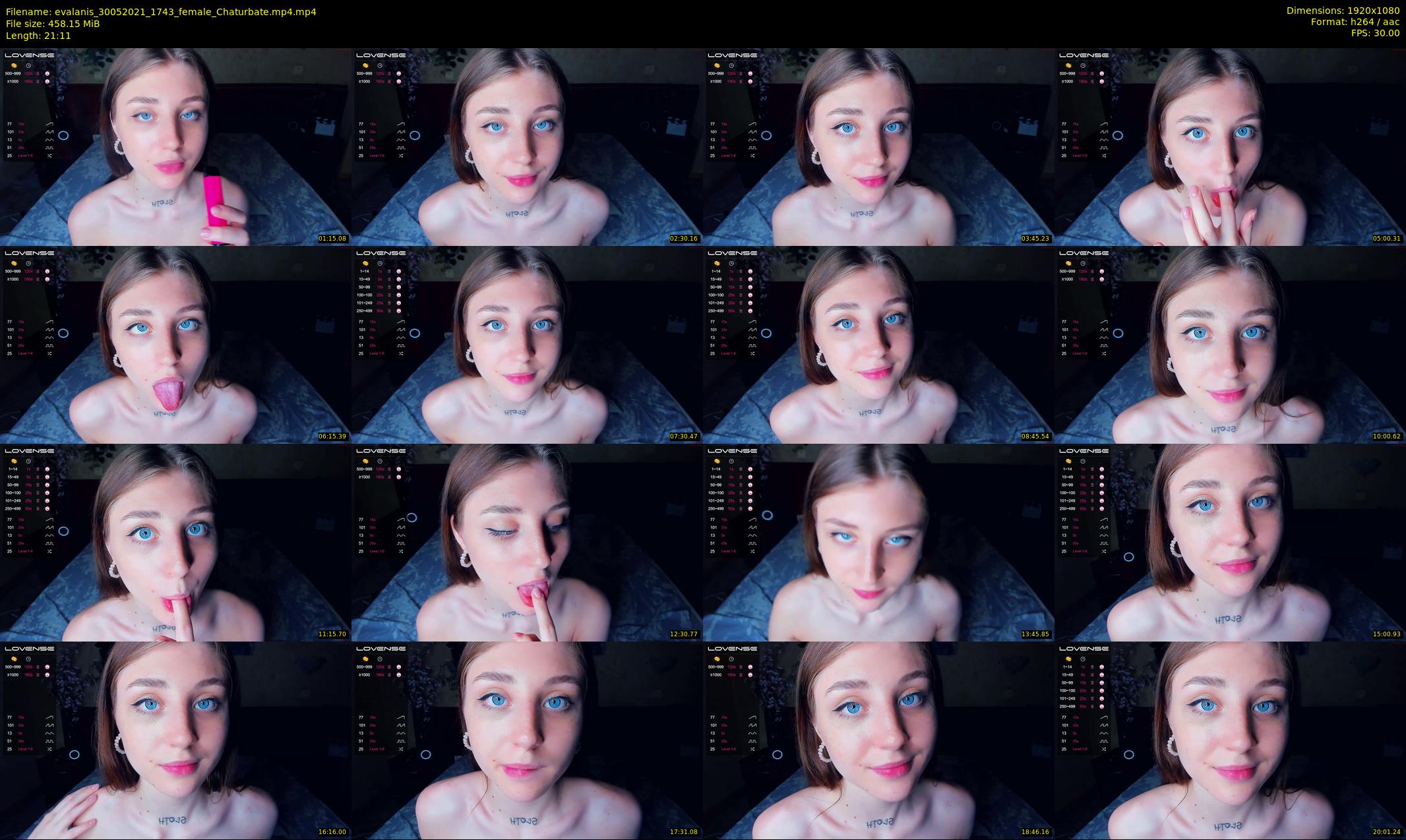 evalanis — 22 minute Chaturbate couple cam show recording, 1080p, May 30, 2021