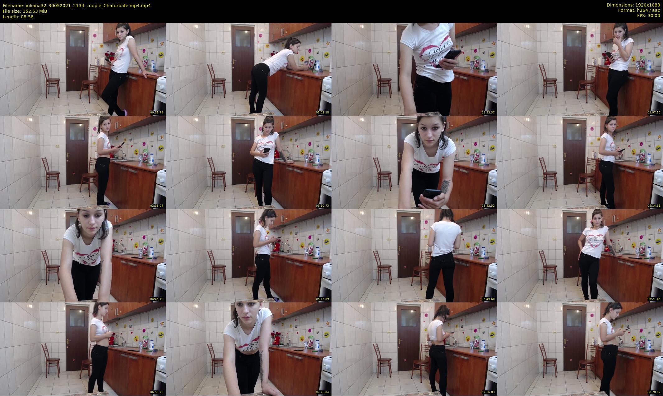 iuliana32 — 9 minute Chaturbate couple cam show recording, 1080p, May 30, 2021