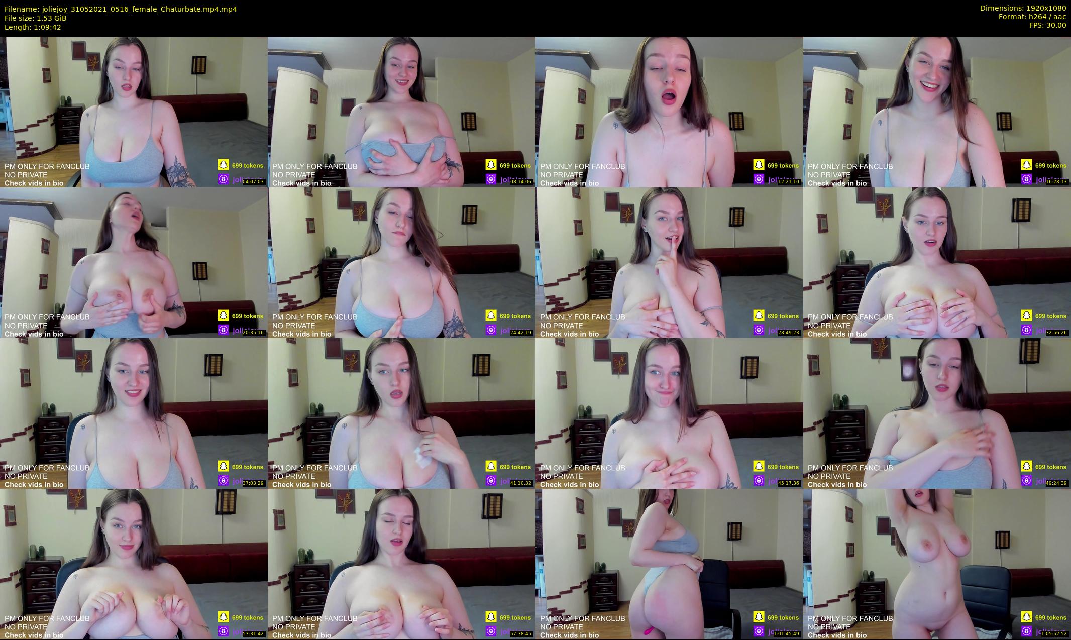 joliejoy — 70 minute Chaturbate female cam show recording, 1080p, May 31, 2021