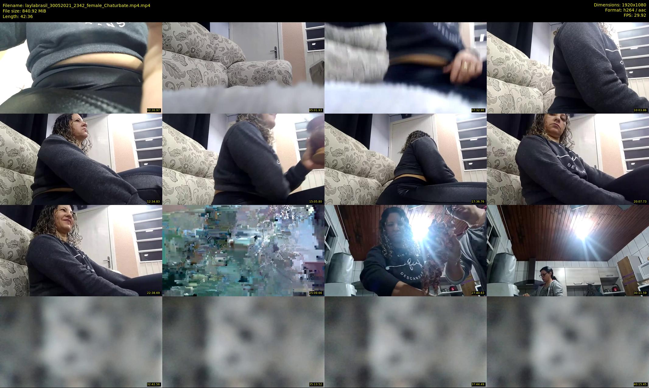 laylabrasil — 43 minute Chaturbate female cam show recording, 1080p, May 30, 2021