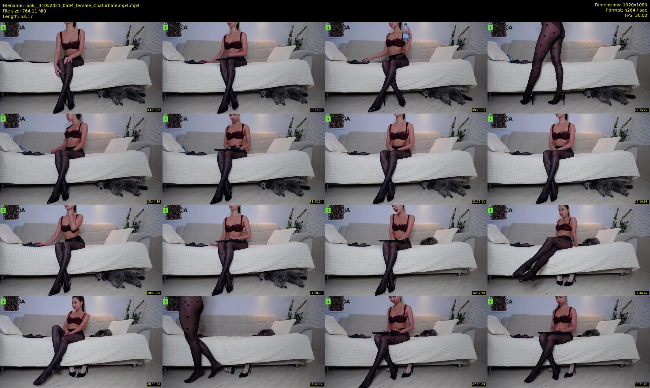 look_ — 54 minute Chaturbate female cam show recording, 1080p, May 31, 2021