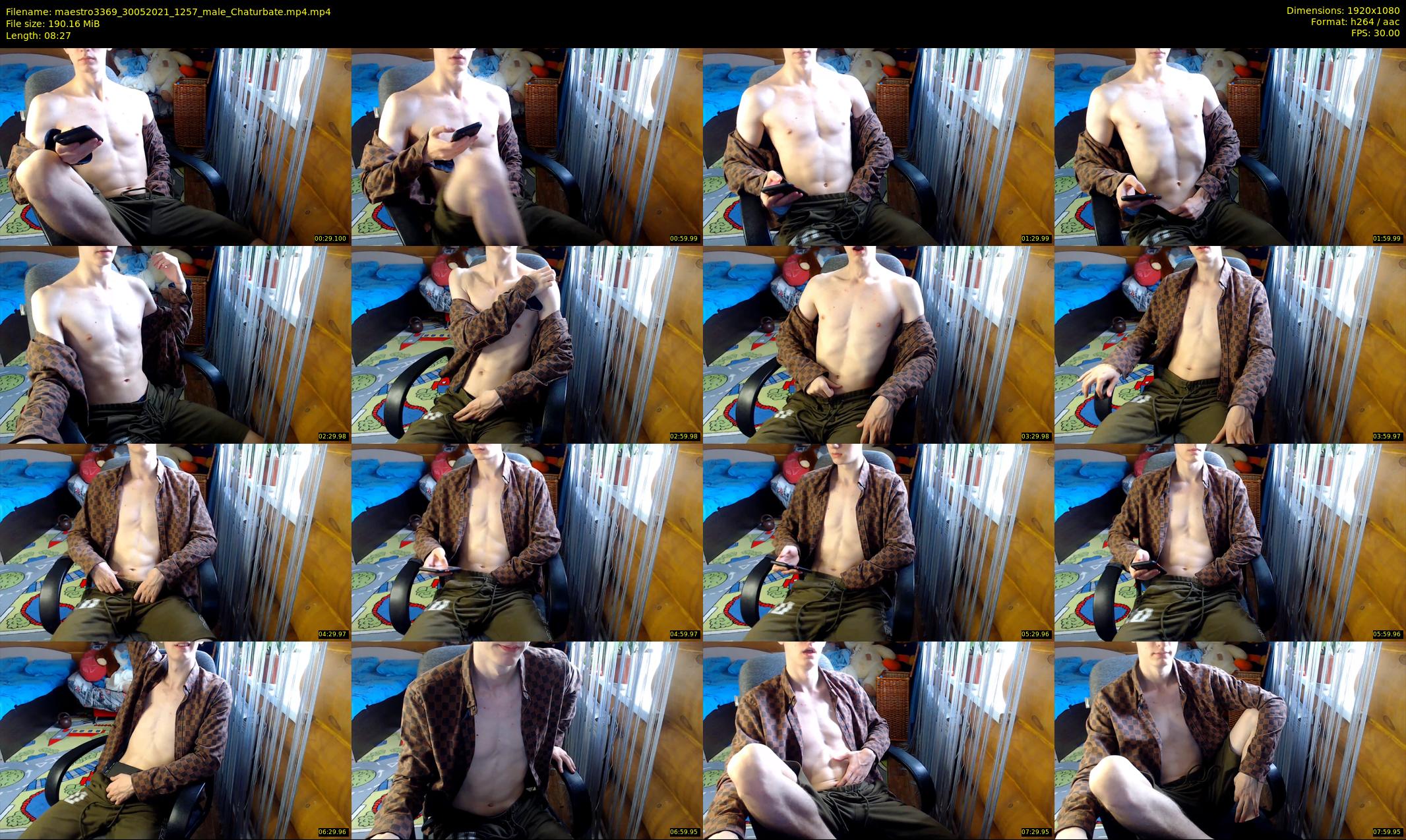 maestro3369 — 9 minute Chaturbate male cam show recording, 1080p, May 30, 2021
