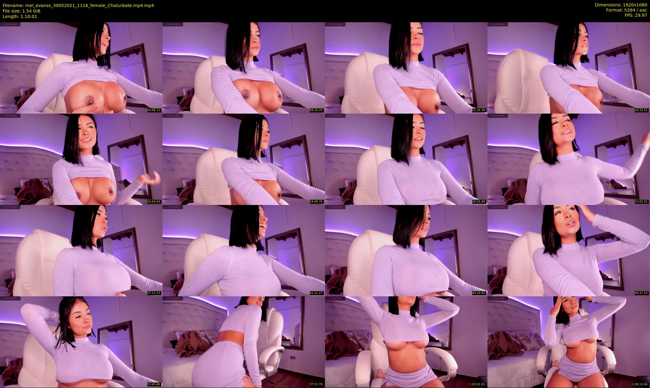 mel_evansx — 71 minute Chaturbate female cam show recording, 1080p, May 30, 2021
