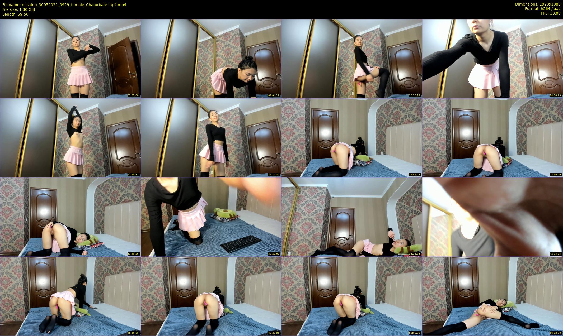 misatoo — 60 minute Chaturbate female cam show recording, 1080p, May 30, 2021