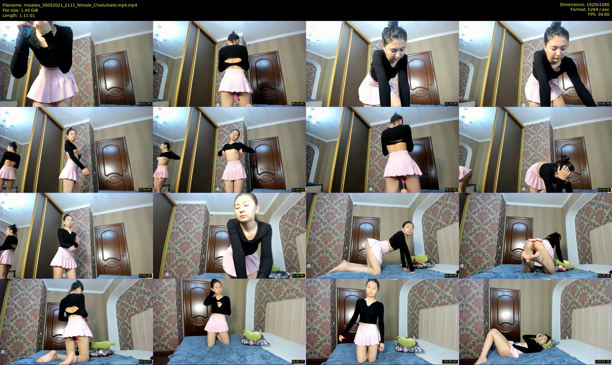 misatoo — 72 minute Chaturbate female cam show recording, 1080p, May 30, 2021