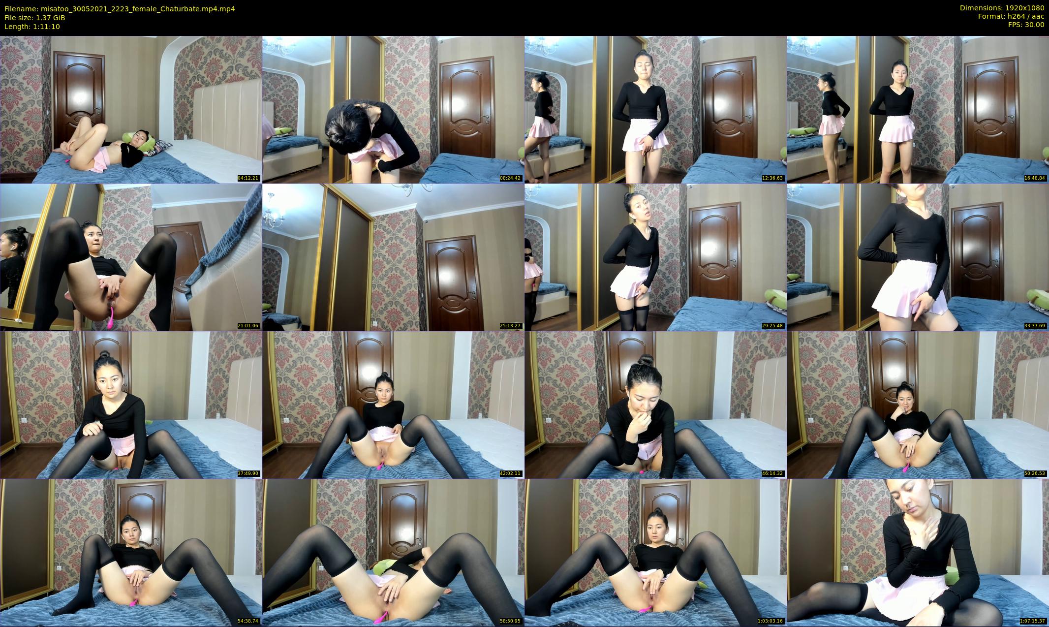 misatoo — 72 minute Chaturbate female cam show recording, 1080p, May 30, 2021