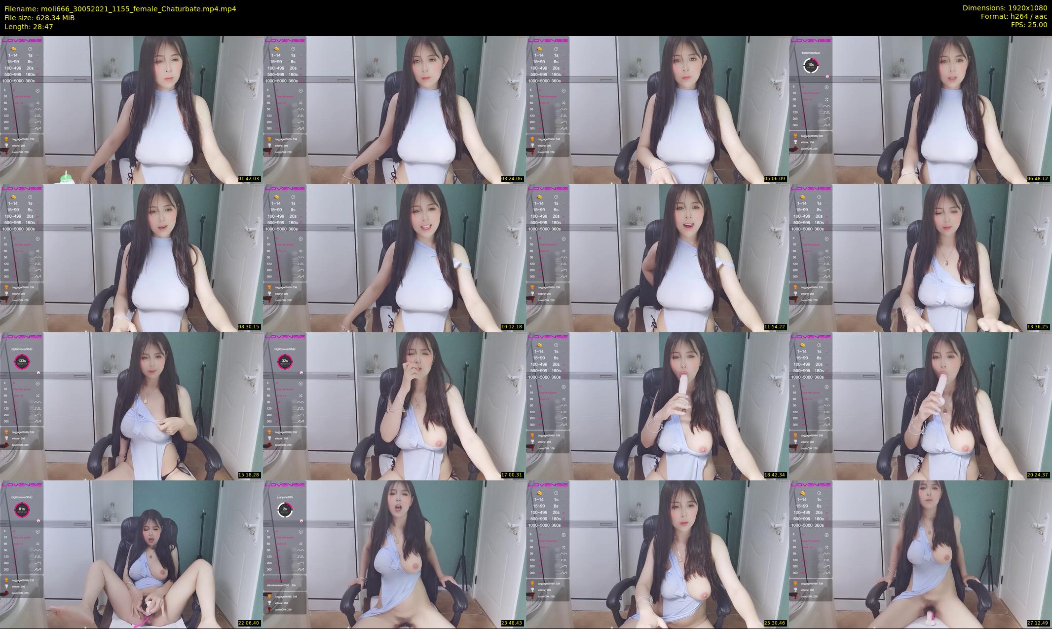 moli666 — 29 minute Chaturbate female cam show recording, 1080p, May 30, 2021