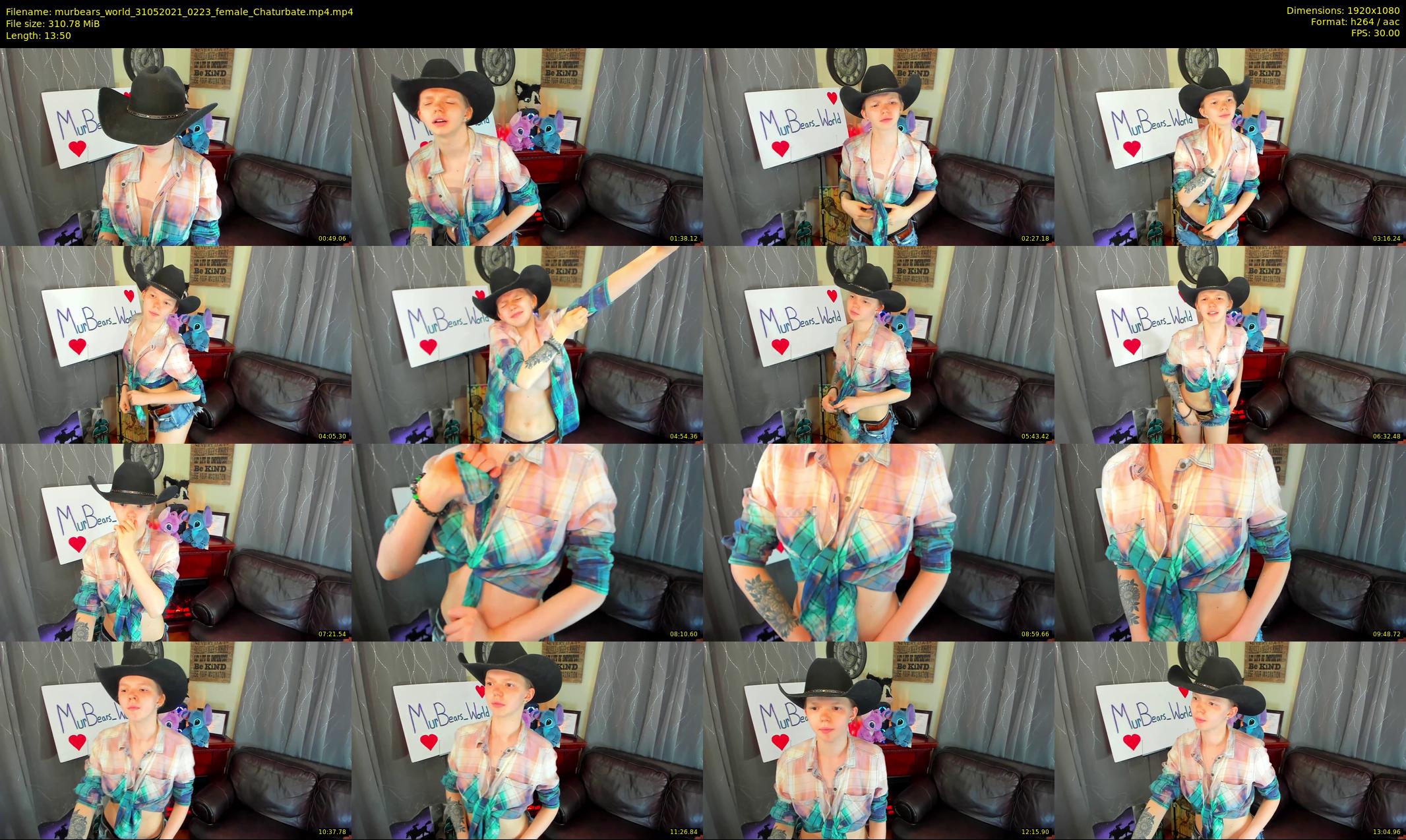 murbears_world — 14 minute Chaturbate female cam show recording, 1080p, May 31, 2021