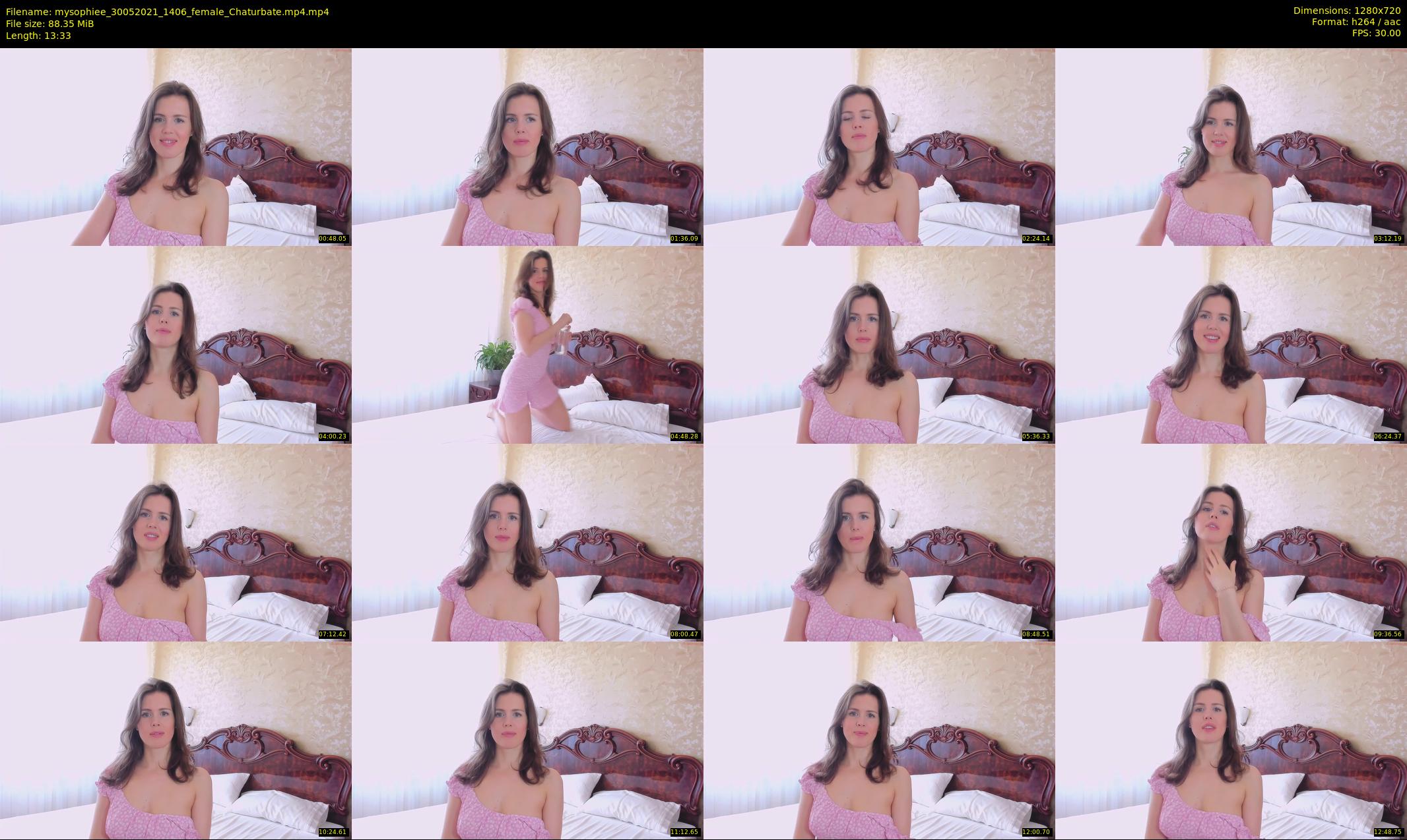 mysophiee — 14 minute Chaturbate female cam show recording, 720p, May 30, 2021