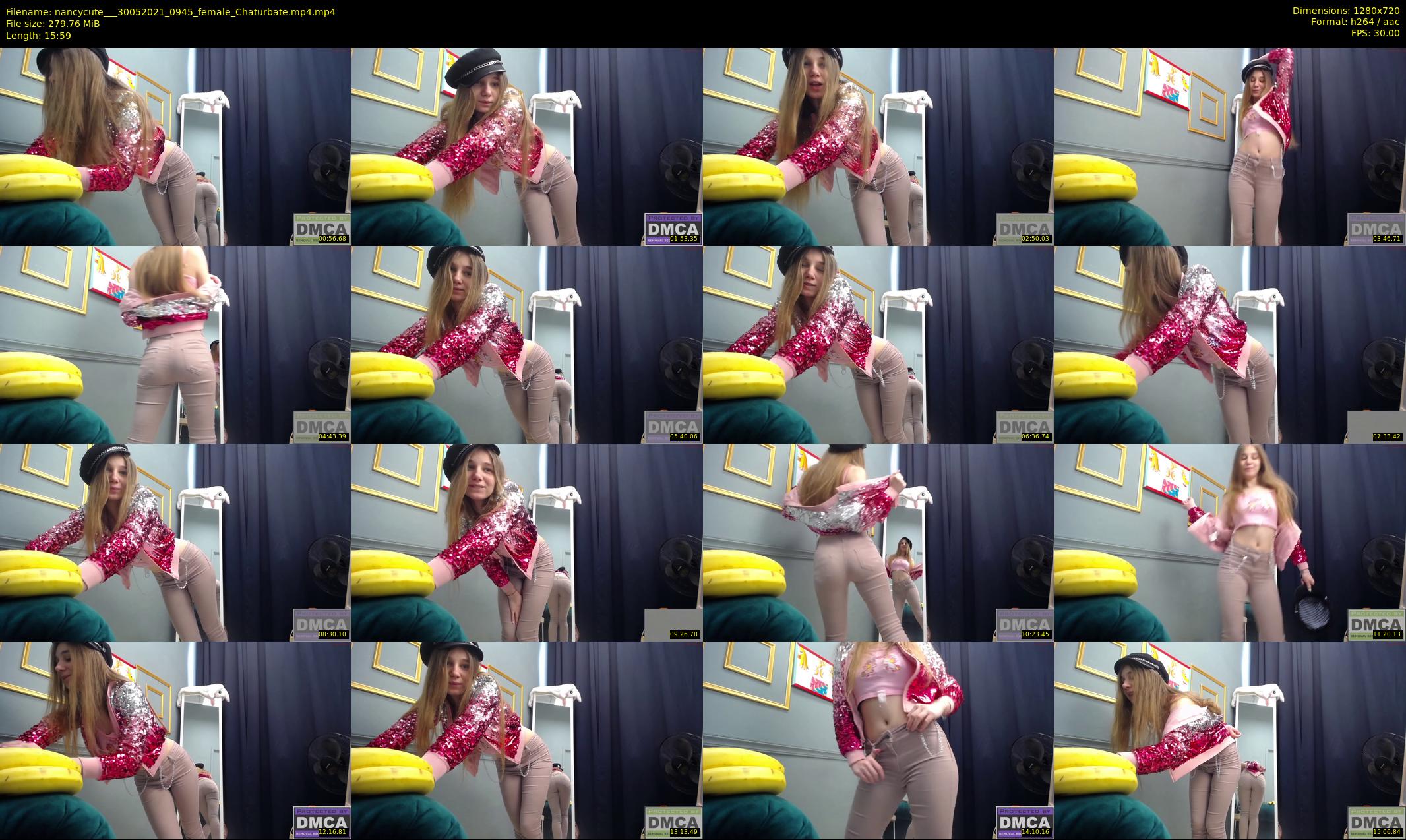 nancycute__ — 16 minute Chaturbate female cam show recording, 720p, May 30, 2021