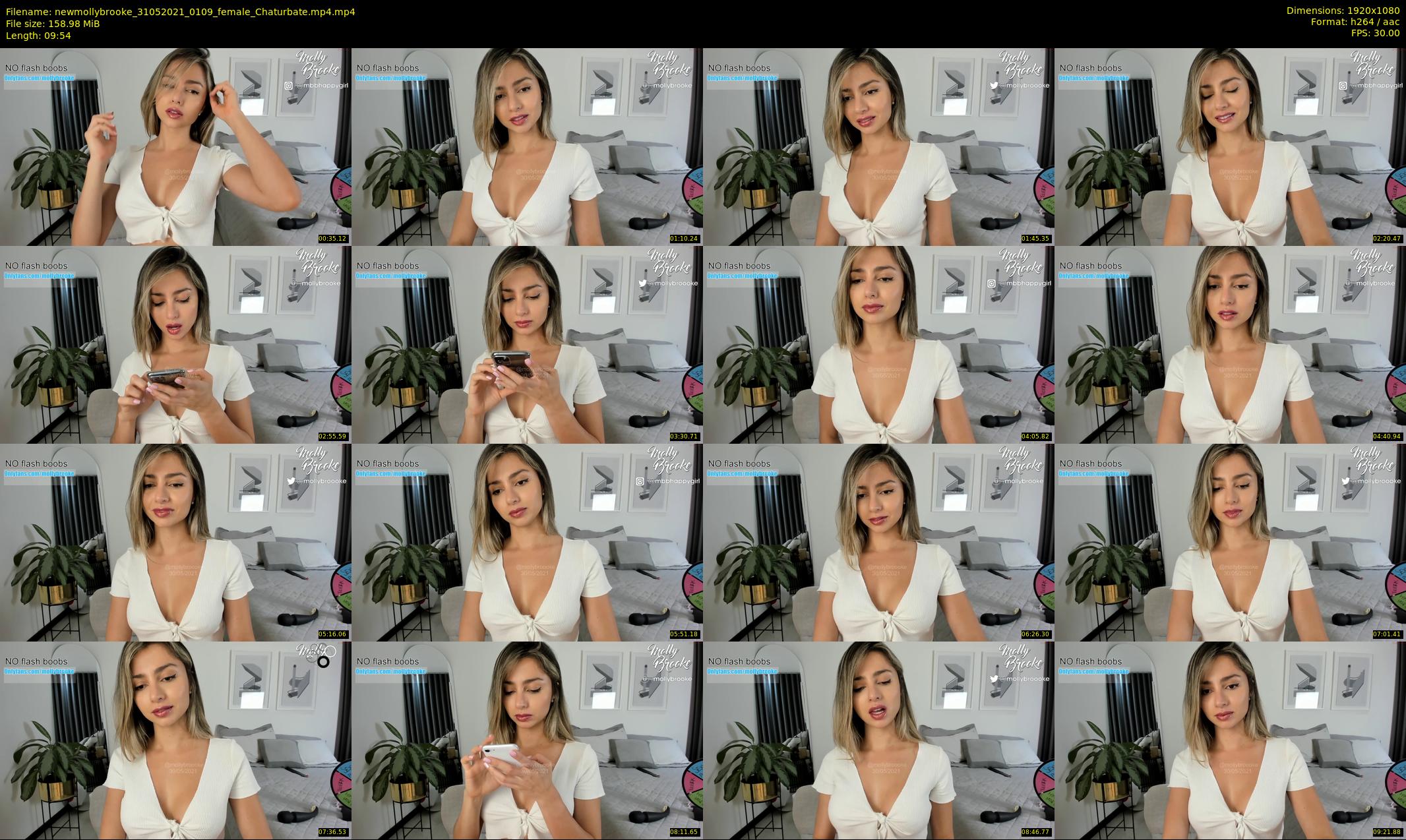 newmollybrooke — 10 minute Chaturbate female cam show recording, 1080p, May 31, 2021