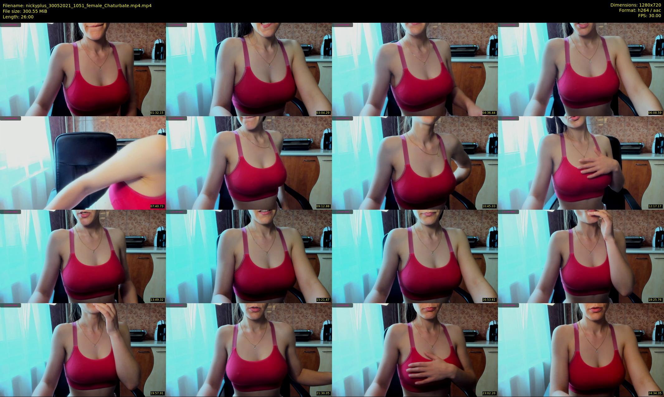 nickyplus — 26 minute Chaturbate couple cam show recording, 720p, May 30, 2021