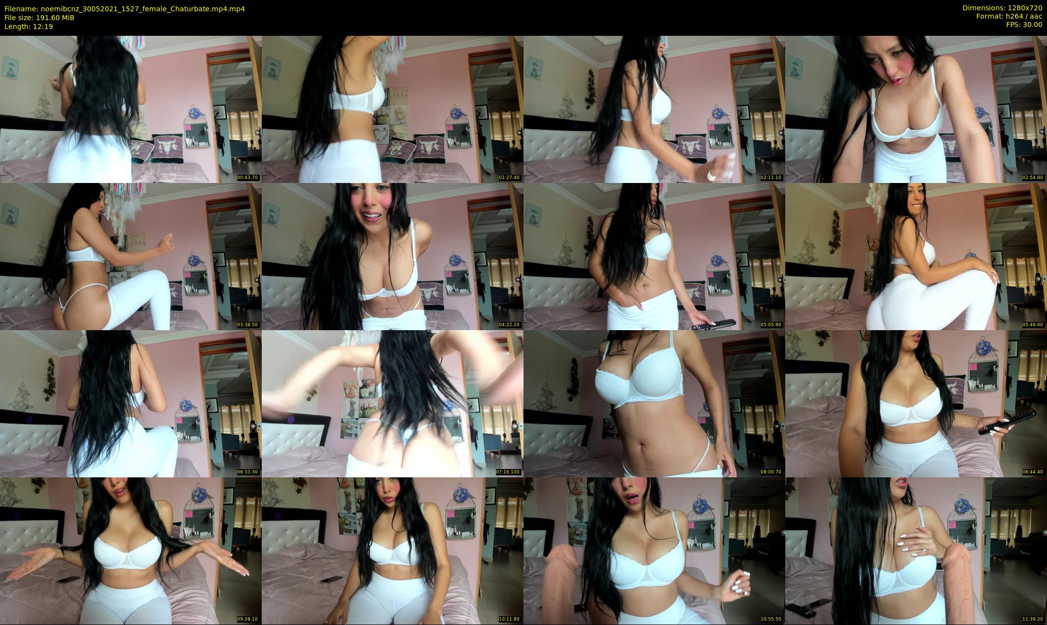 noemibcnz — 13 minute Chaturbate couple cam show recording, 720p, May 30, 2021