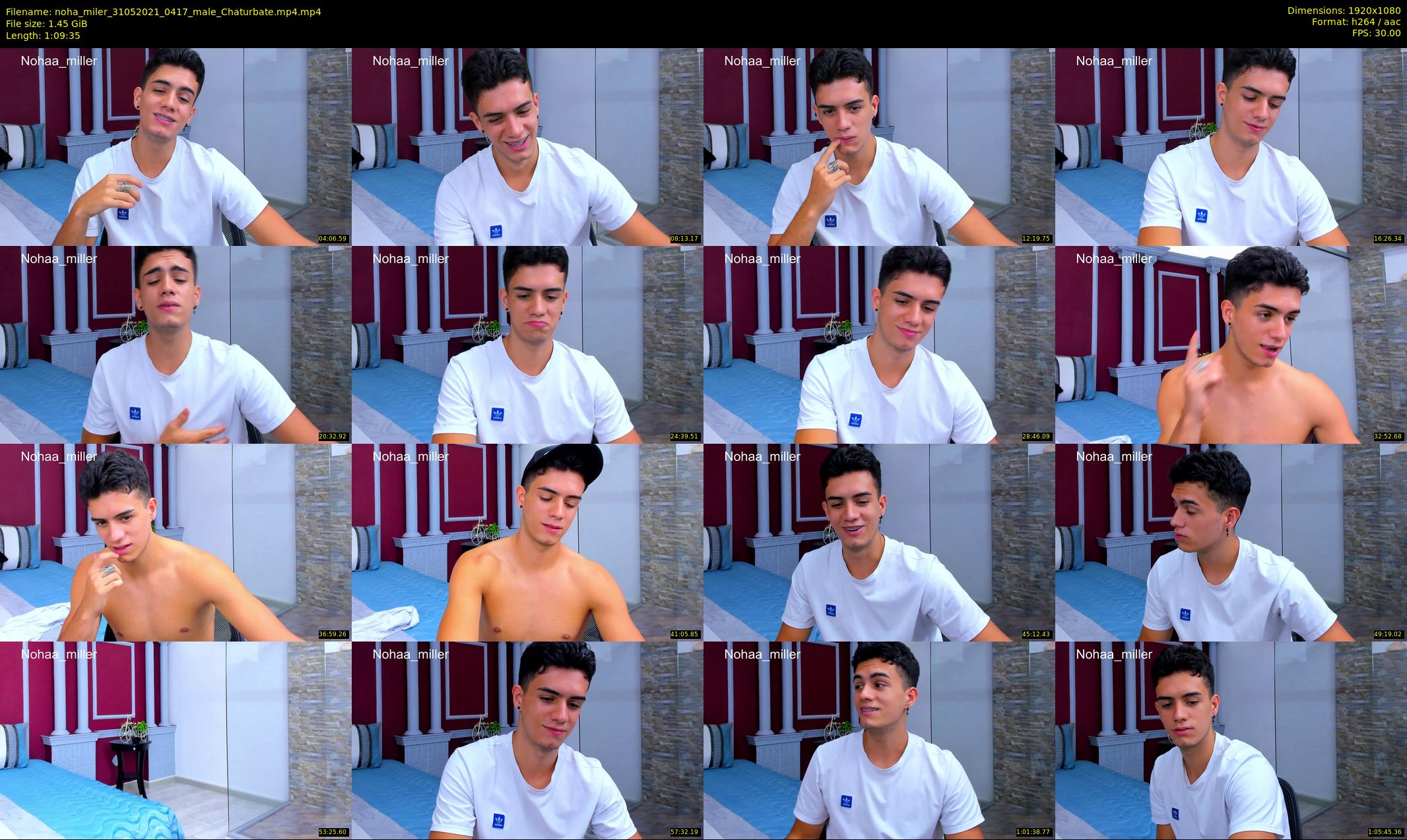 noha_miler — 70 minute Chaturbate male cam show recording, 1080p, May 31, 2021