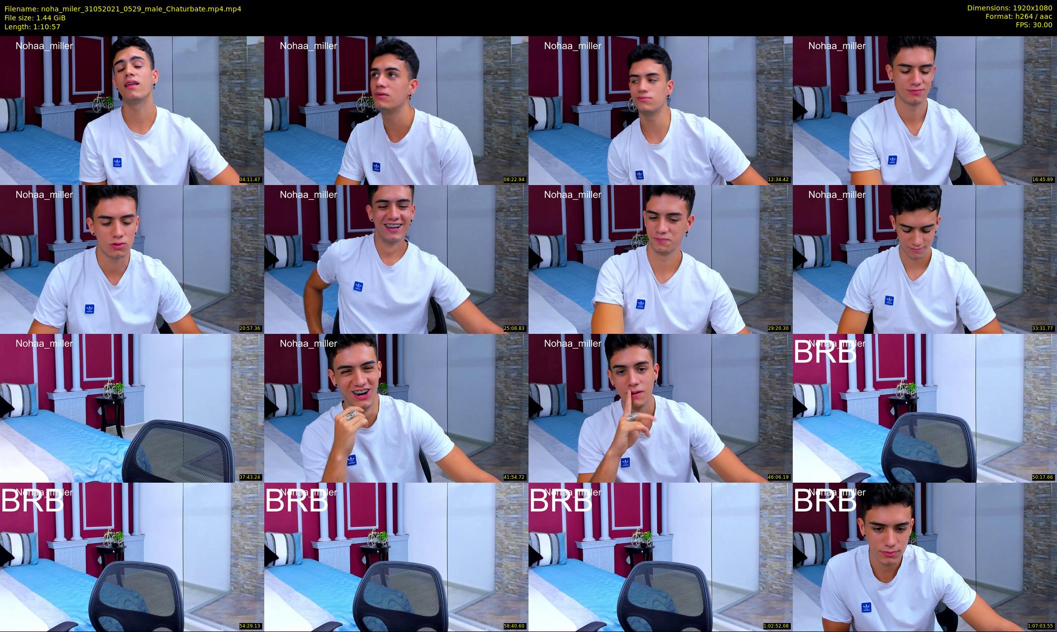 noha_miler — 71 minute Chaturbate male cam show recording, 1080p, May 31, 2021