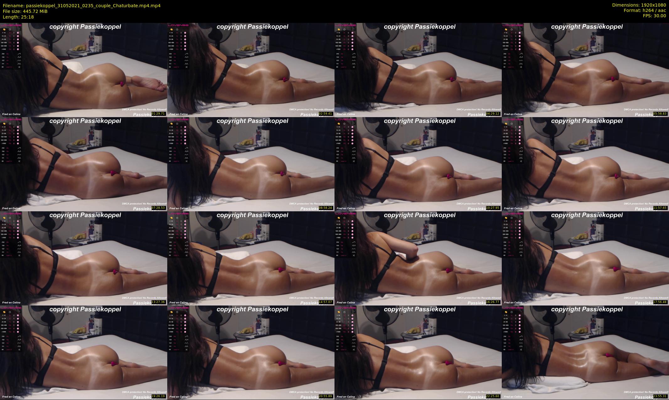 passiekoppel — 26 minute Chaturbate couple cam show recording, 1080p, May 31, 2021