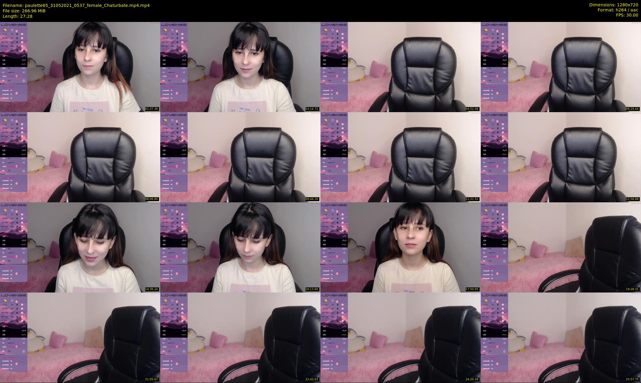 paulette65 — 28 minute Chaturbate female cam show recording, 720p, May 31, 2021