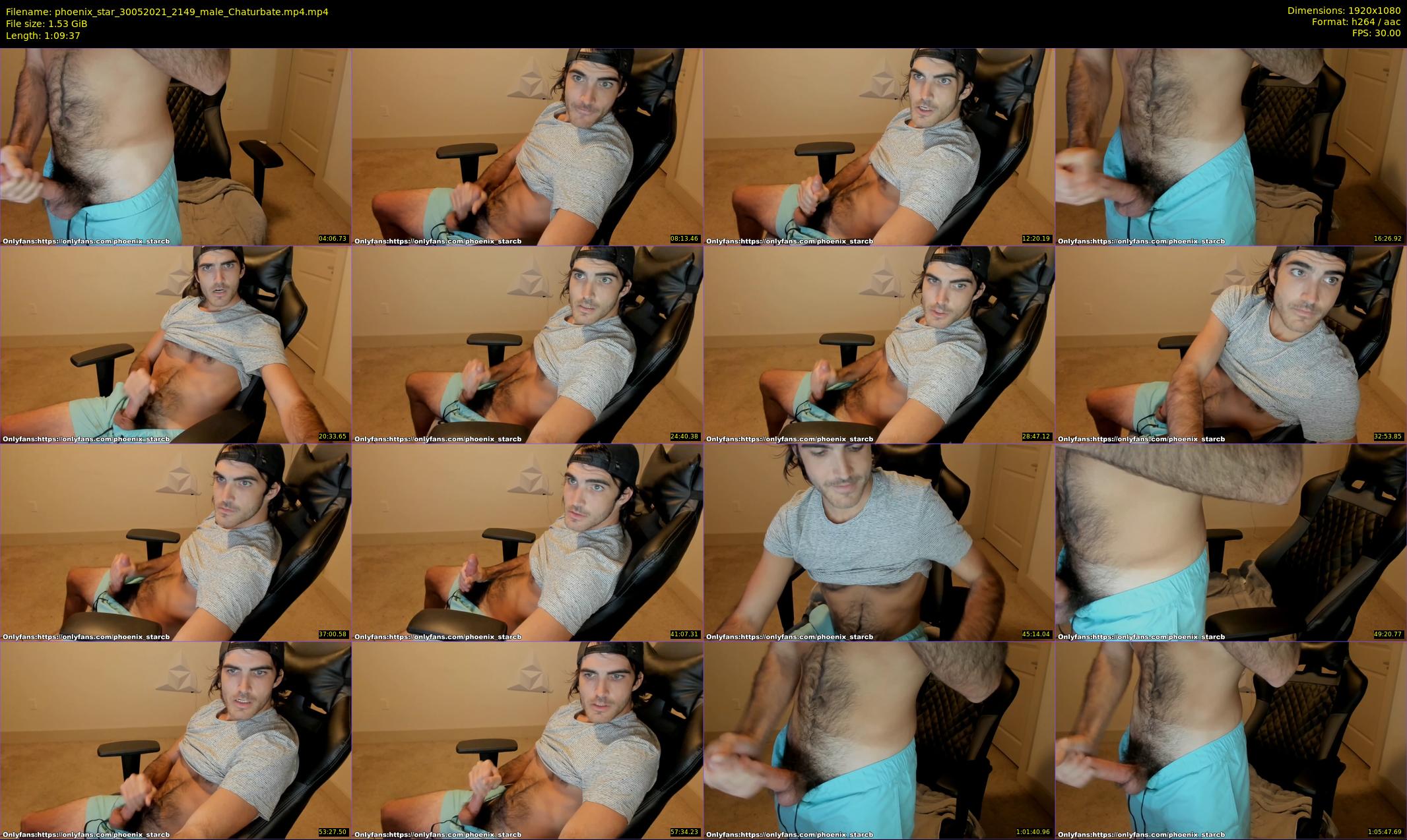 phoenix_star — 70 minute Chaturbate male cam show recording, 1080p, May 30, 2021