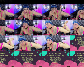 pyrowayne — 24 minute Chaturbate female cam show recording, 1080p, May 30, 2021