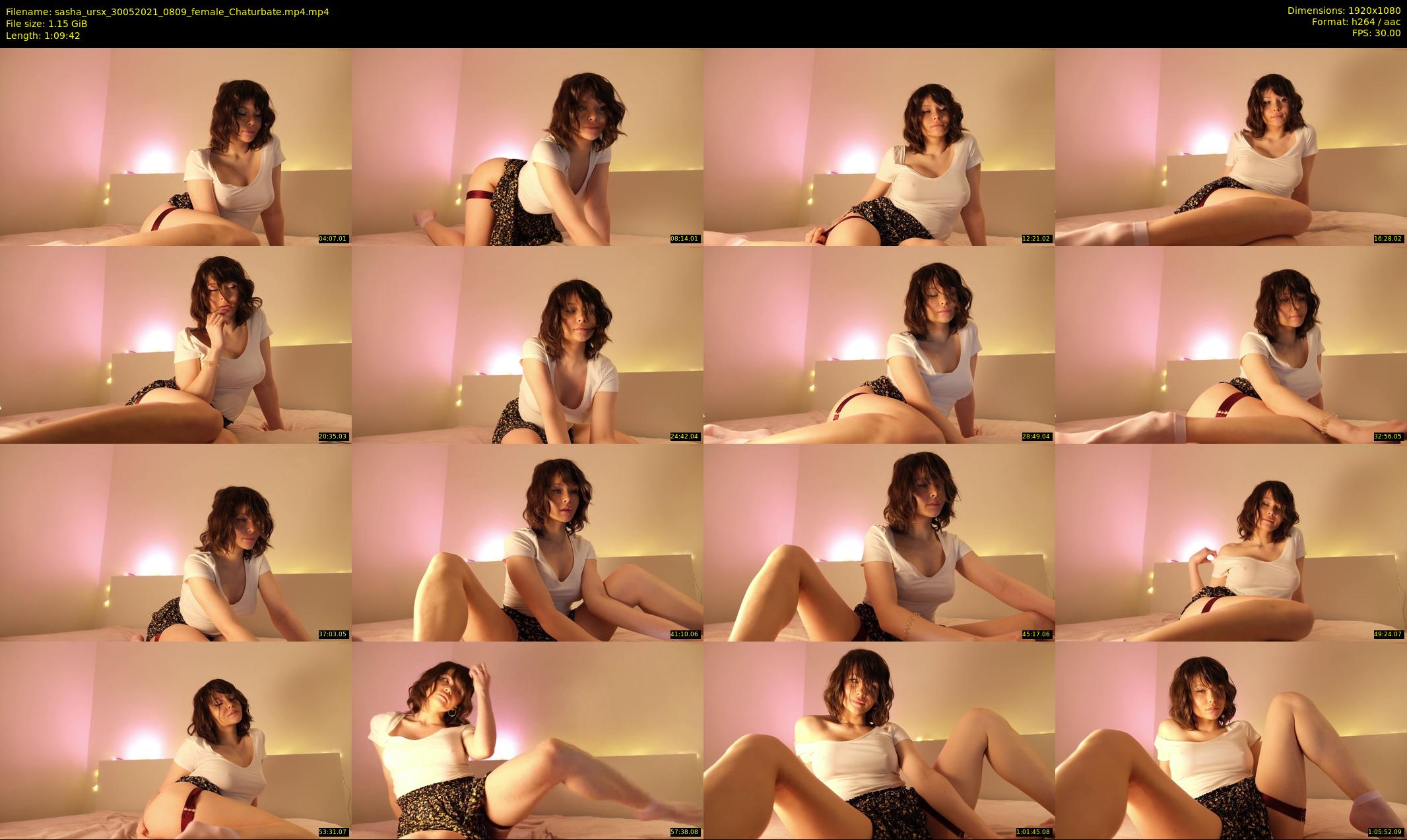 sasha_ursx — 70 minute Chaturbate female cam show recording, 1080p, May 30, 2021