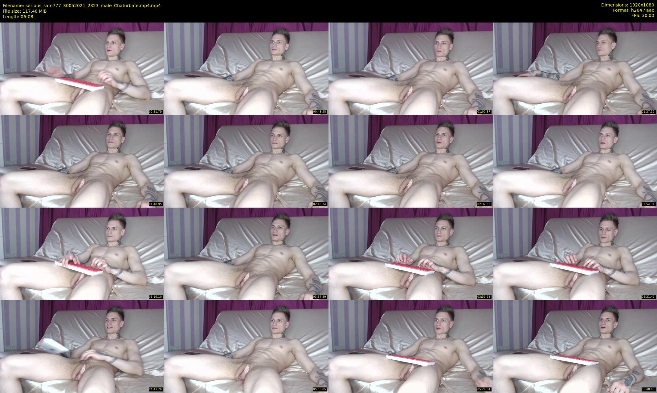 serious_sam777 — 7 minute Chaturbate male cam show recording, 1080p, May 30, 2021