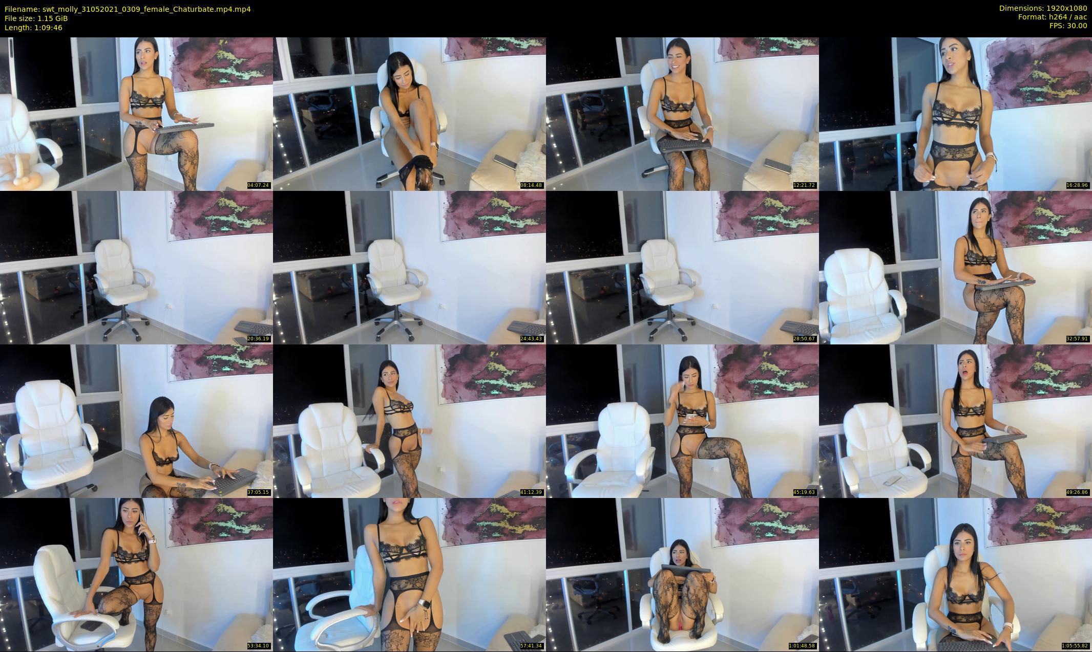 swt_molly — 70 minute Chaturbate female cam show recording, 1080p, May 31, 2021