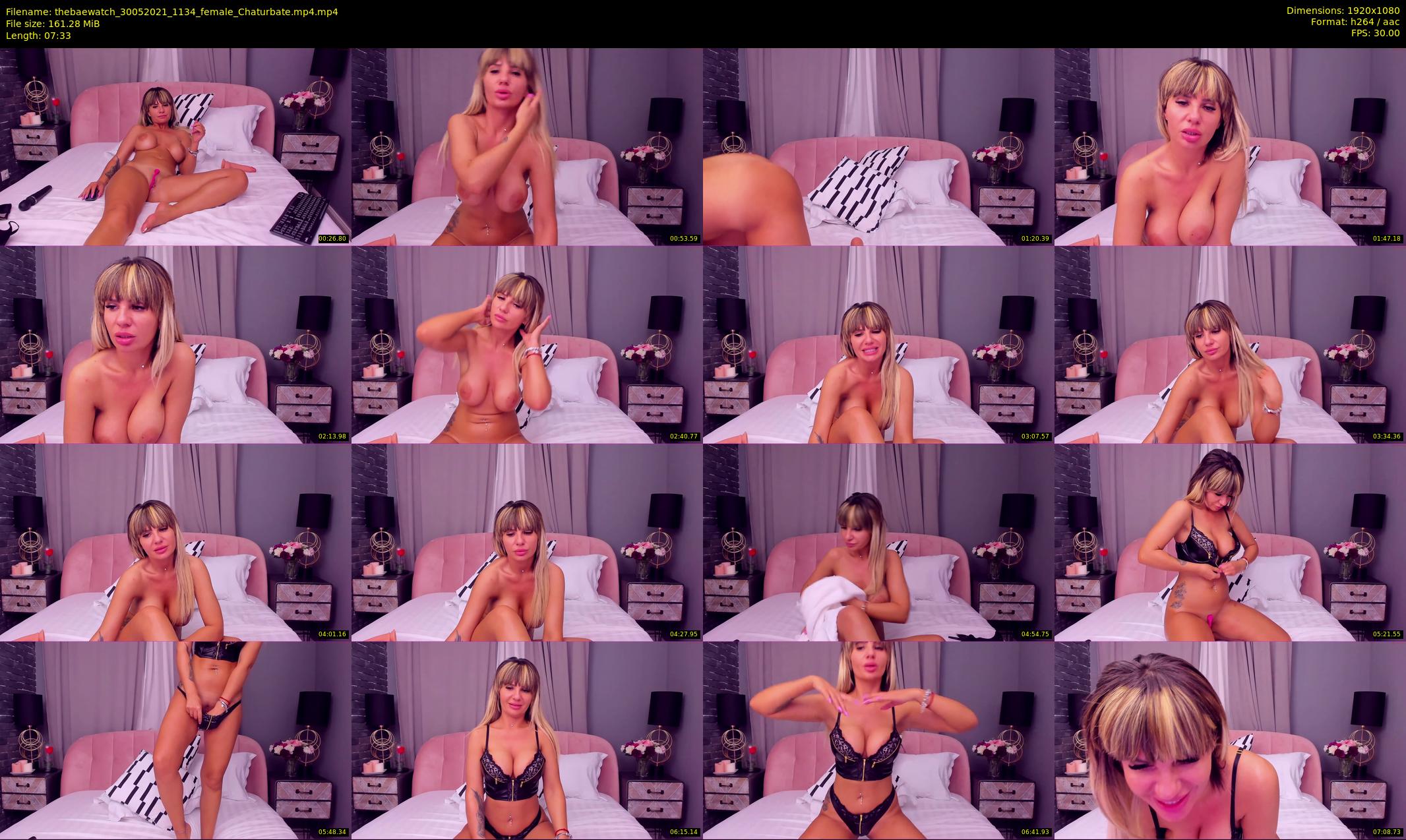 thebaewatch — 8 minute Chaturbate female cam show recording, 1080p, May 30, 2021