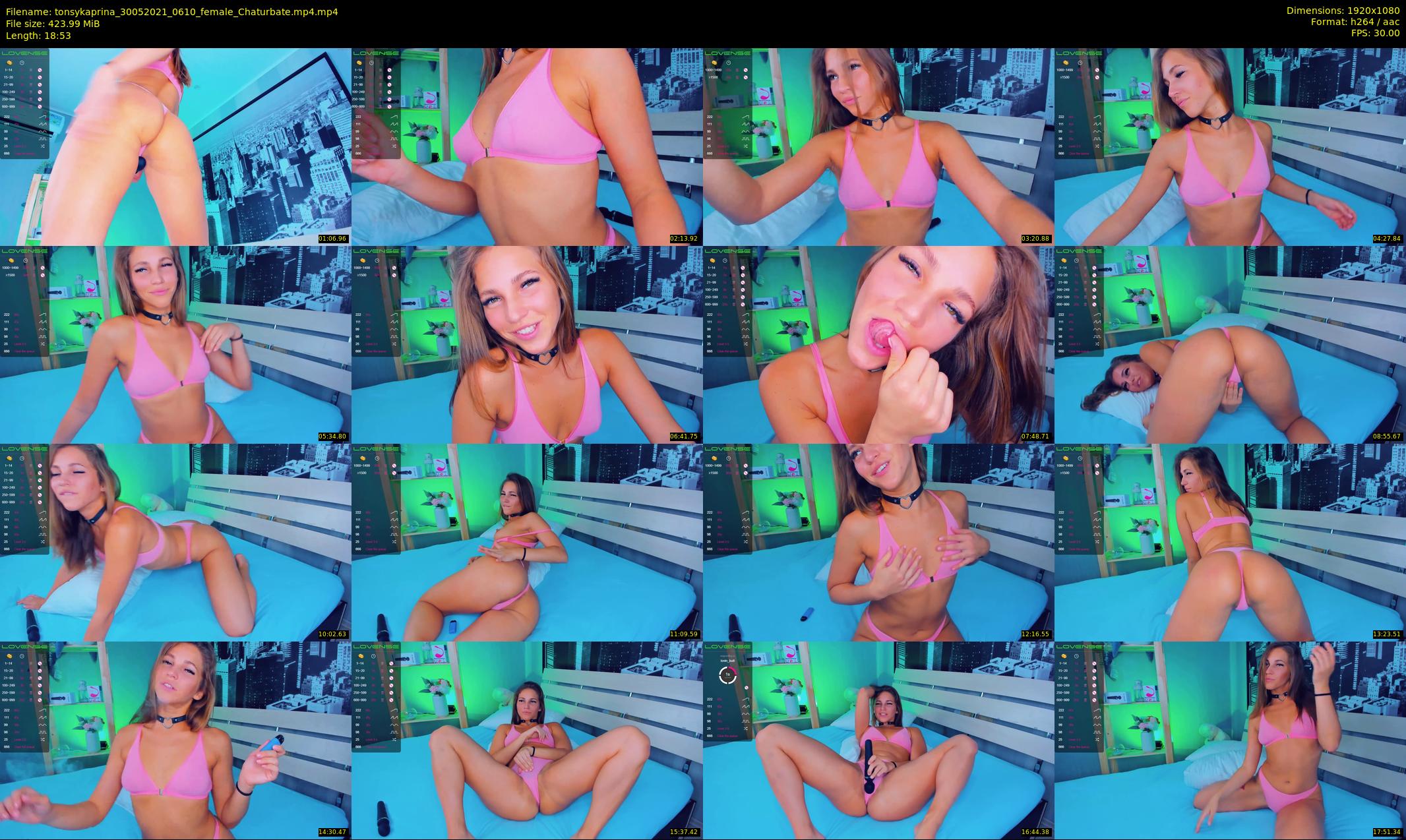 tonsykaprina — 19 minute Chaturbate couple cam show recording, 1080p, May 30, 2021