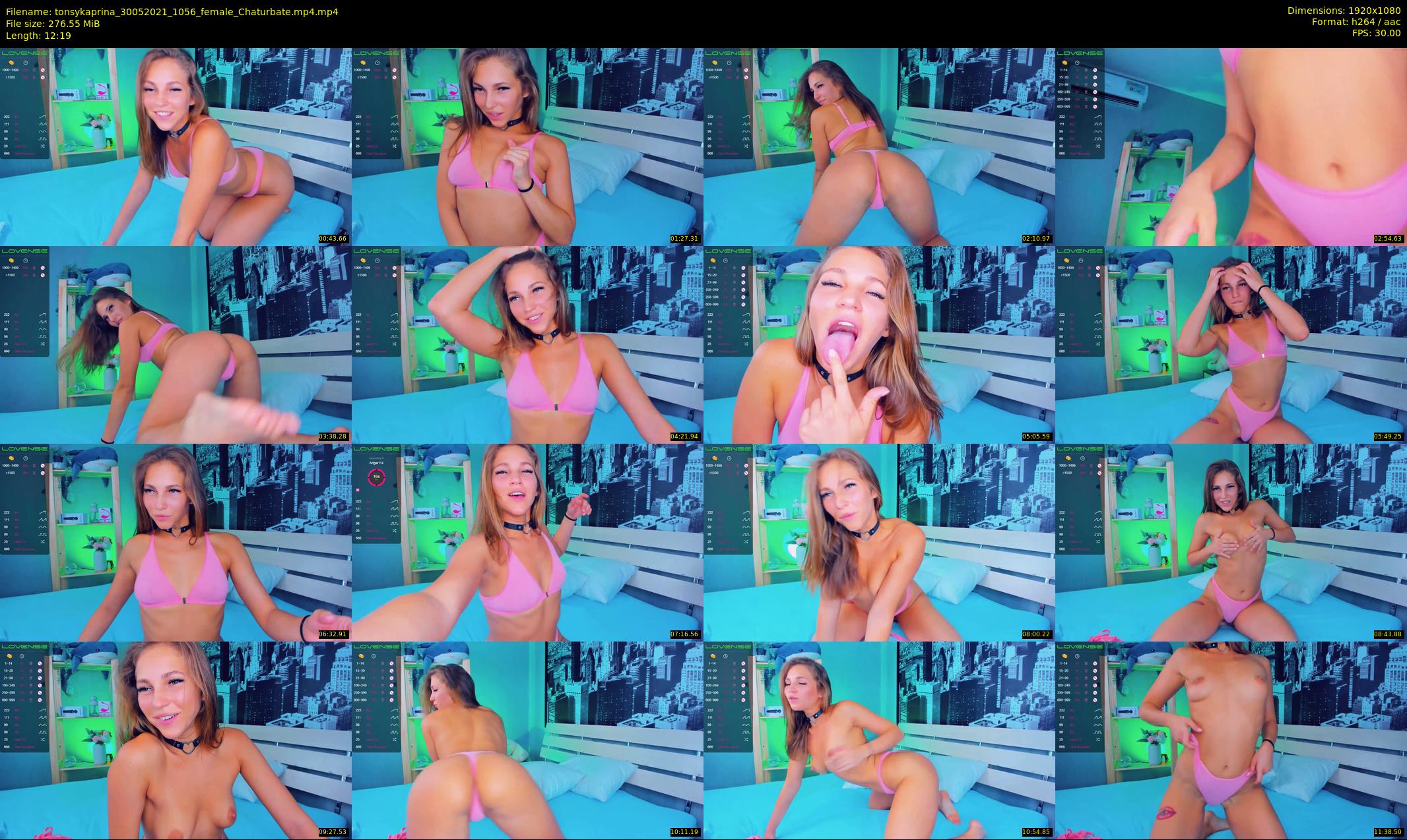 tonsykaprina — 13 minute Chaturbate couple cam show recording, 1080p, May 30, 2021