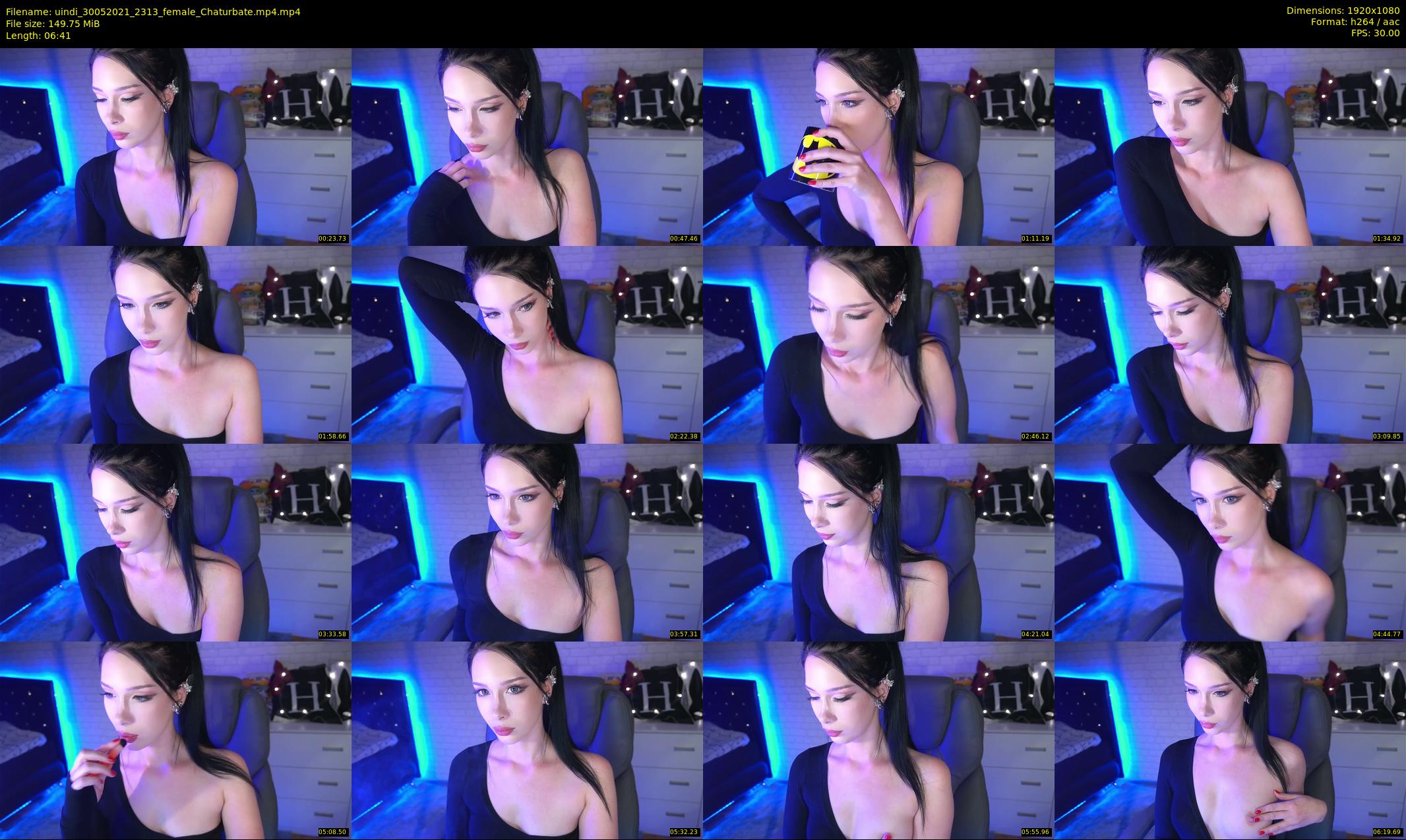 uindi — 7 minute Chaturbate female cam show recording, 1080p, May 30, 2021