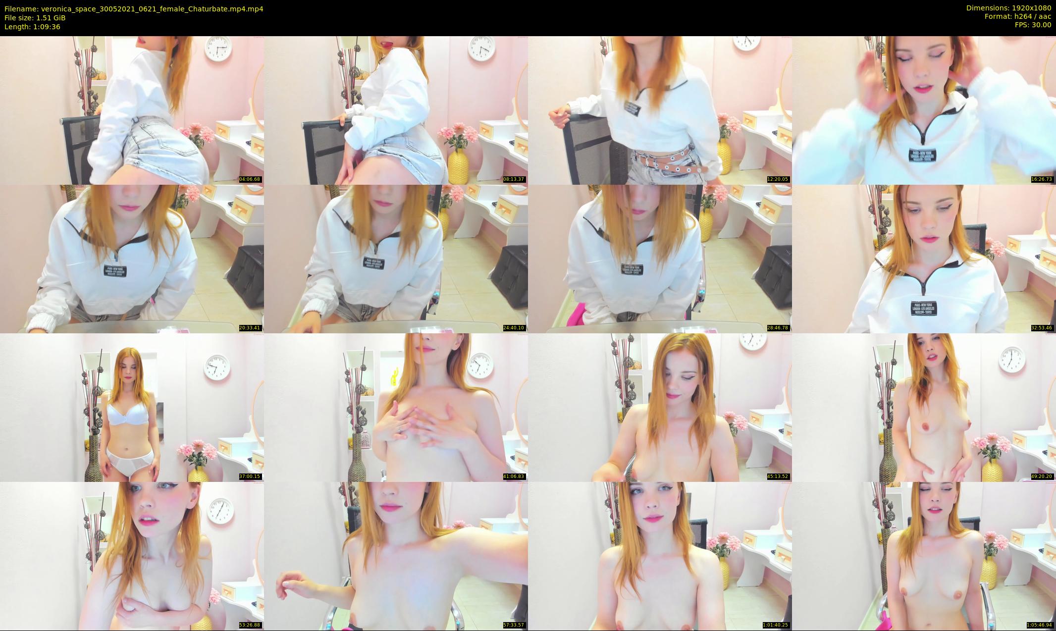 veronica_space — 70 minute Chaturbate female cam show recording, 1080p, May 30, 2021