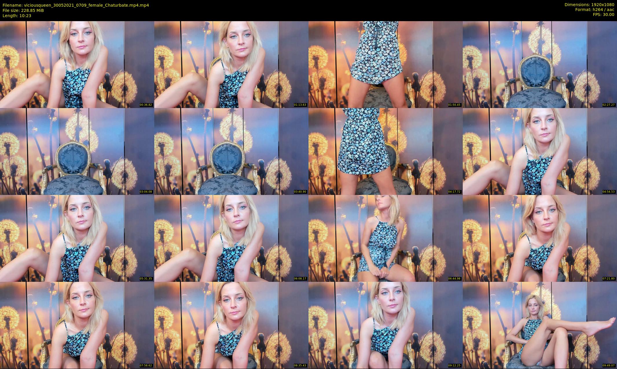 viciousqueen — 11 minute Chaturbate female cam show recording, 1080p, May 30, 2021