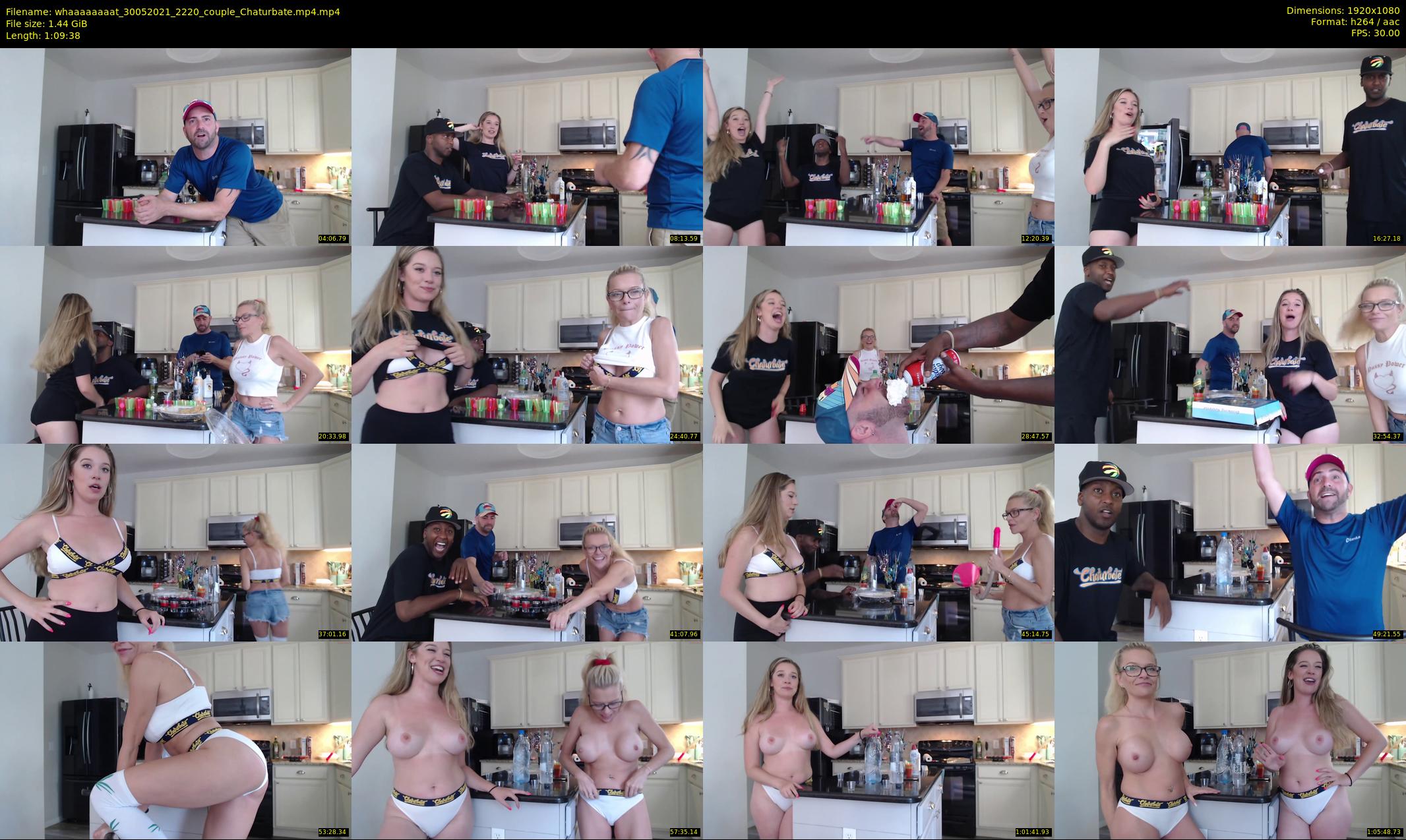 whaaaaaaaat — 70 minute Chaturbate couple cam show recording, 1080p, May 30, 2021